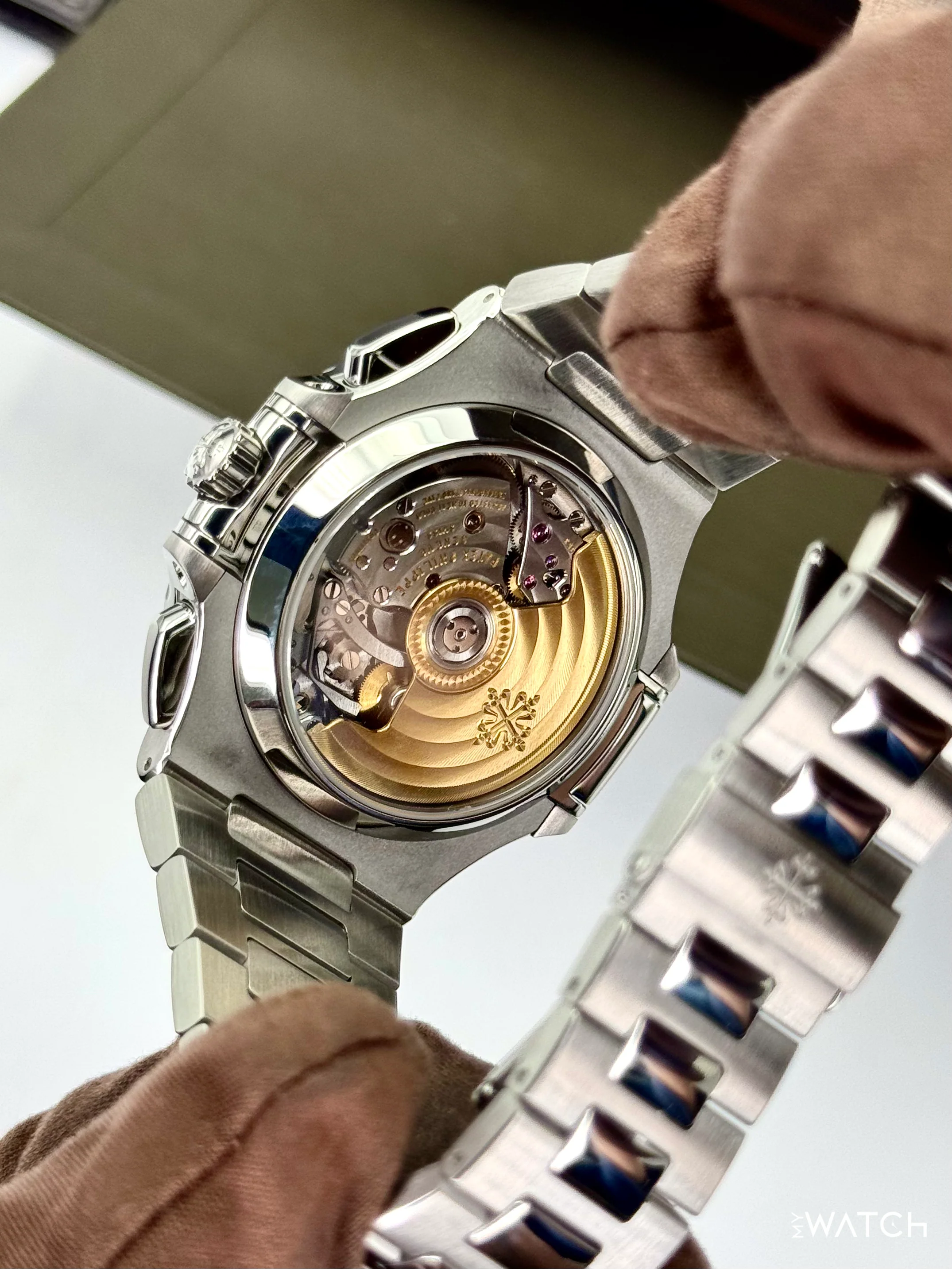 2011 Patek Philippe Nautilus Chrono 40.5mm 5980/1A Stainless Steel Grey Dial - Image 9