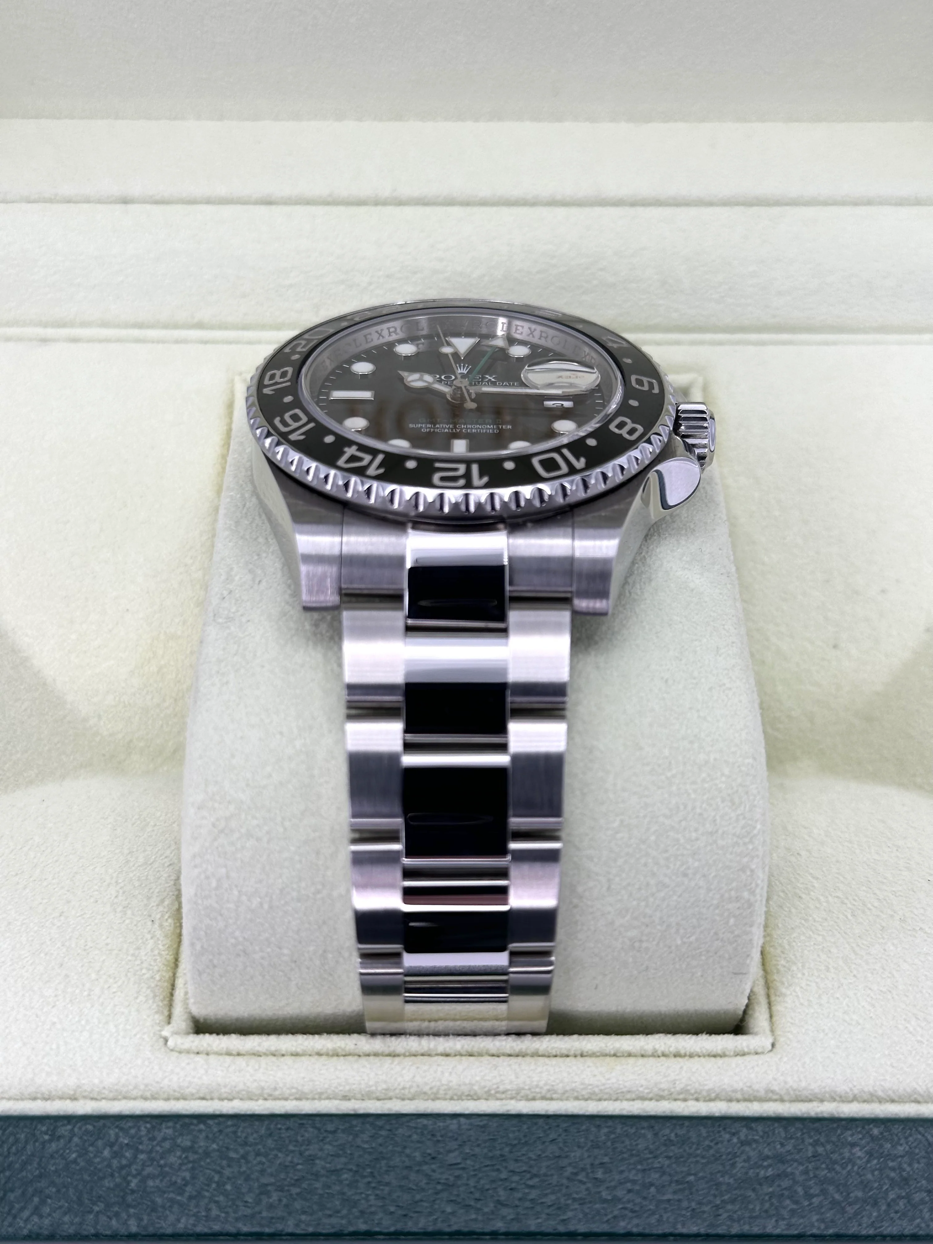 2011 Rolex GMT-Master II 40mm 116710LN Stainless Steel Black Dial - Image 3