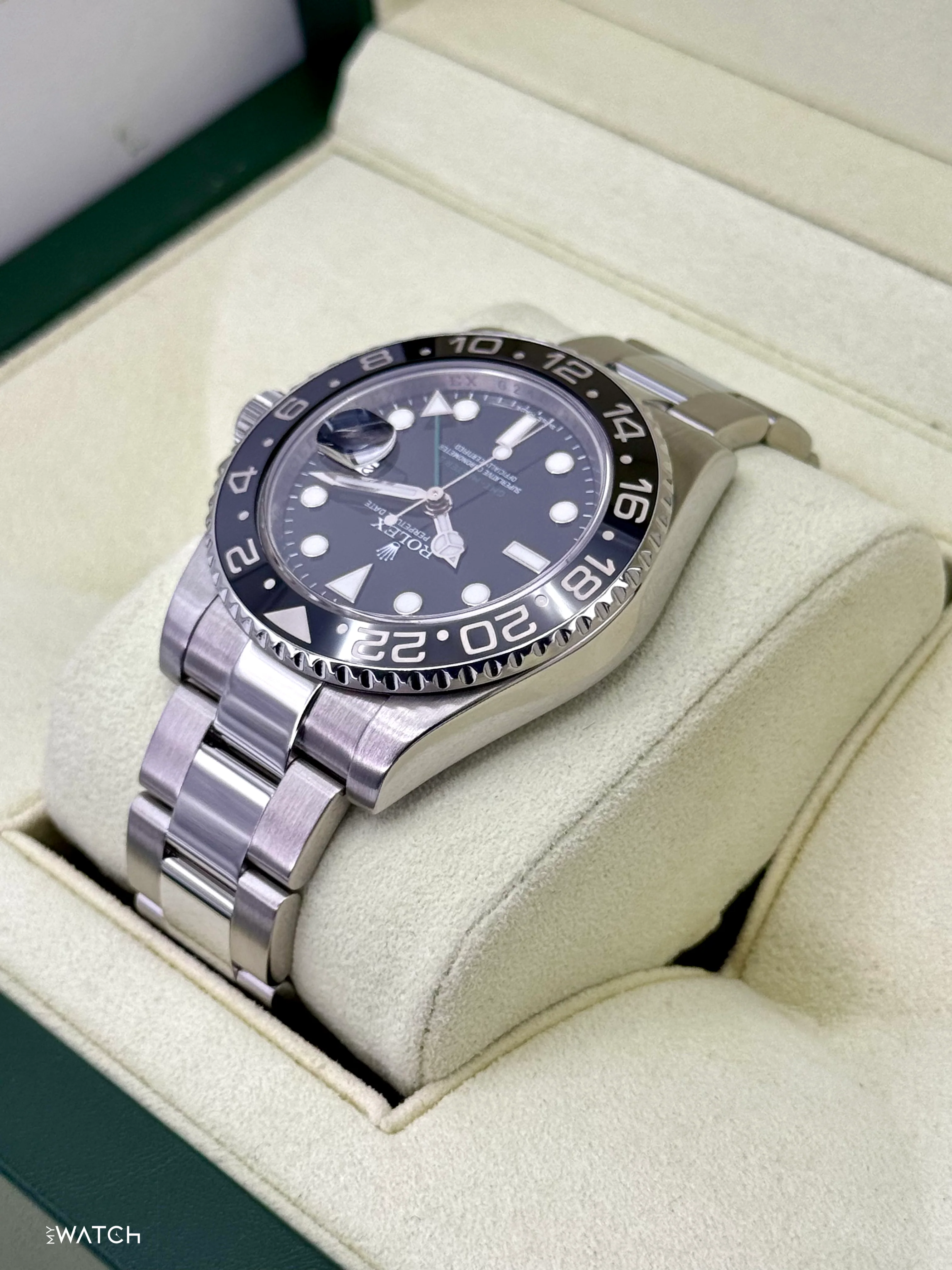 2011 Rolex GMT-Master II 40mm 116710LN Stainless Steel Black Dial - Image 7