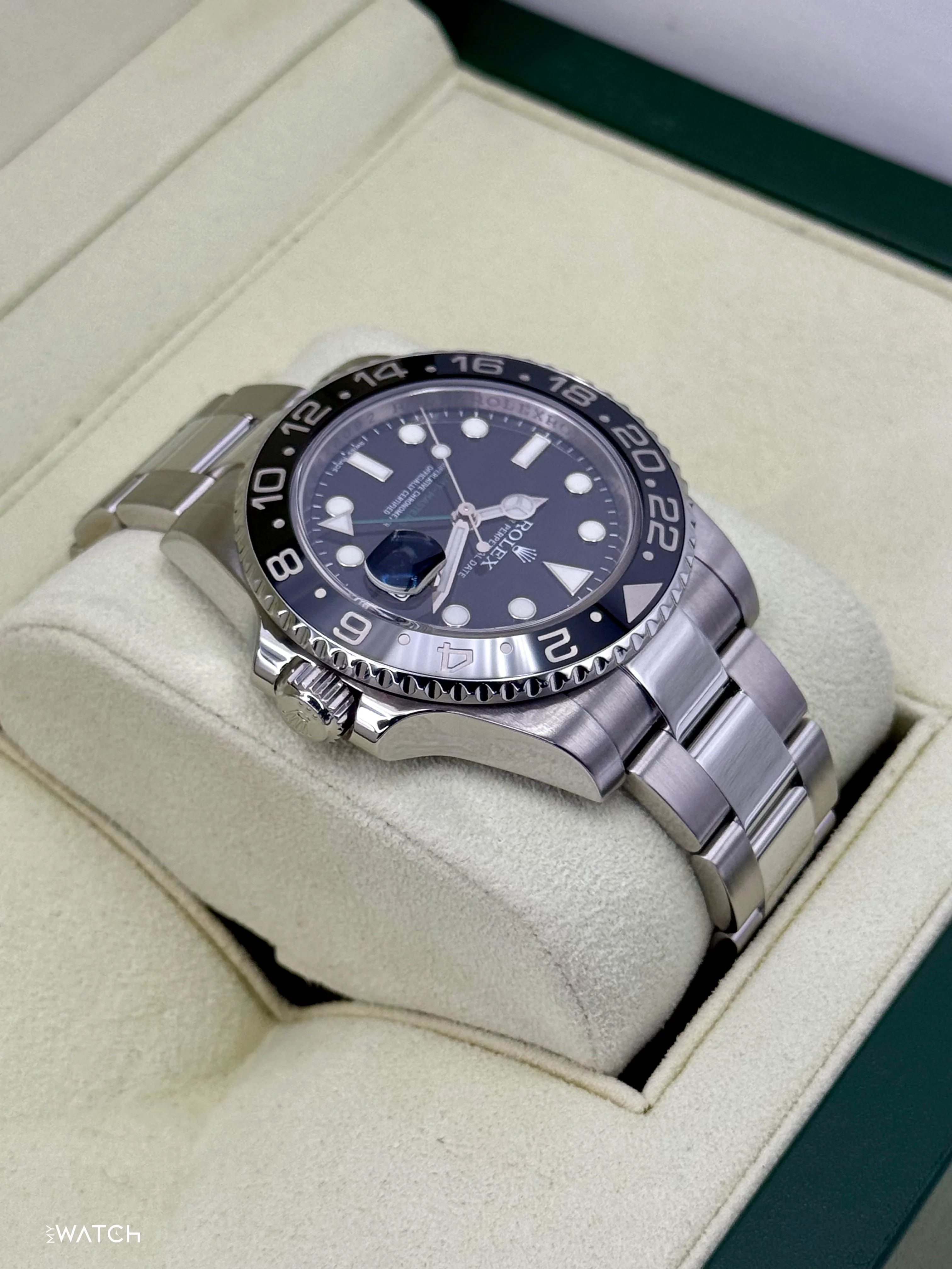 2011 Rolex GMT-Master II 40mm 116710LN Stainless Steel Black Dial - Image 8