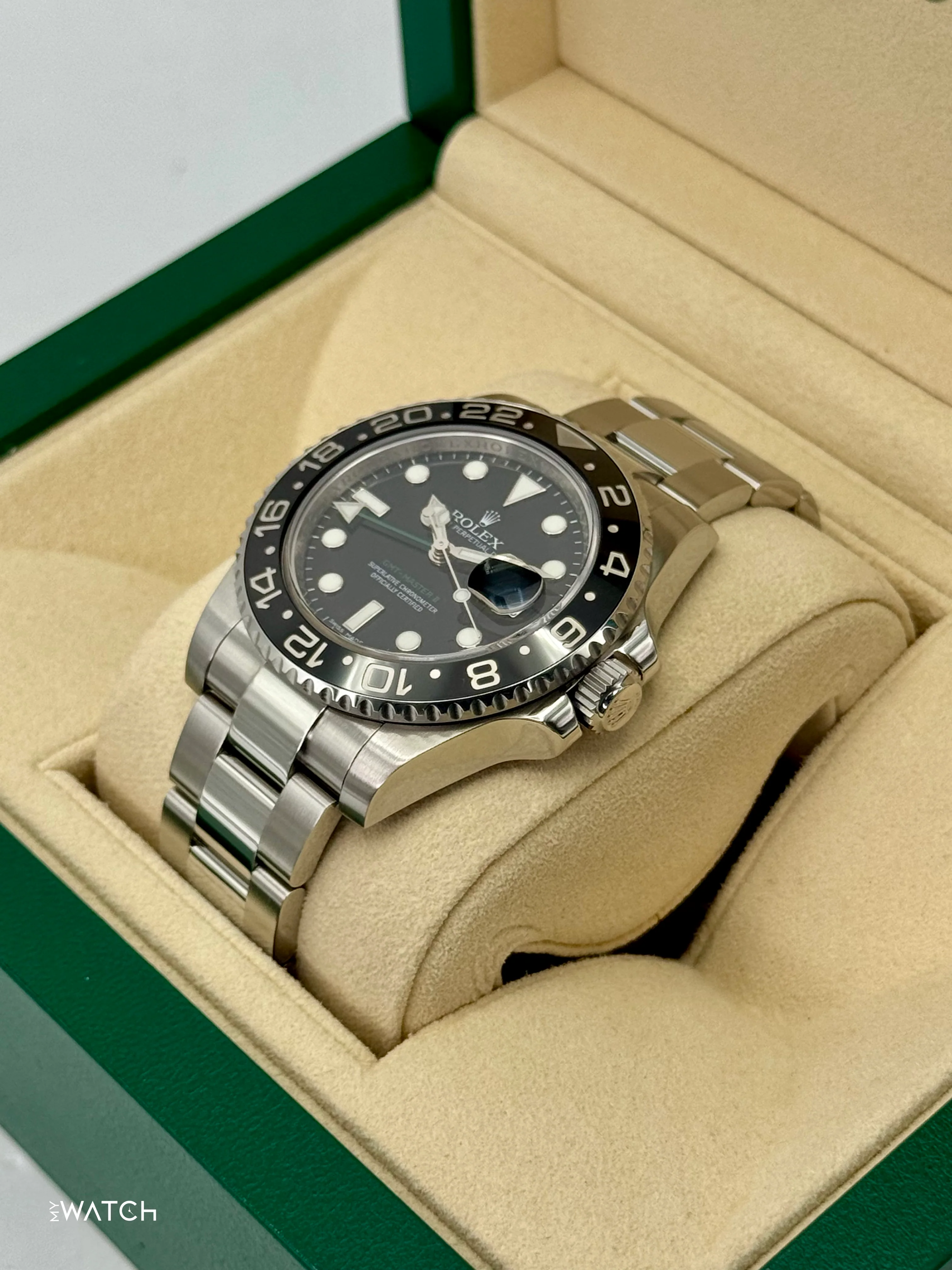 2011 Rolex GMT-Master II 40mm 116710LN Stainless Steel Black Dial - Image 5