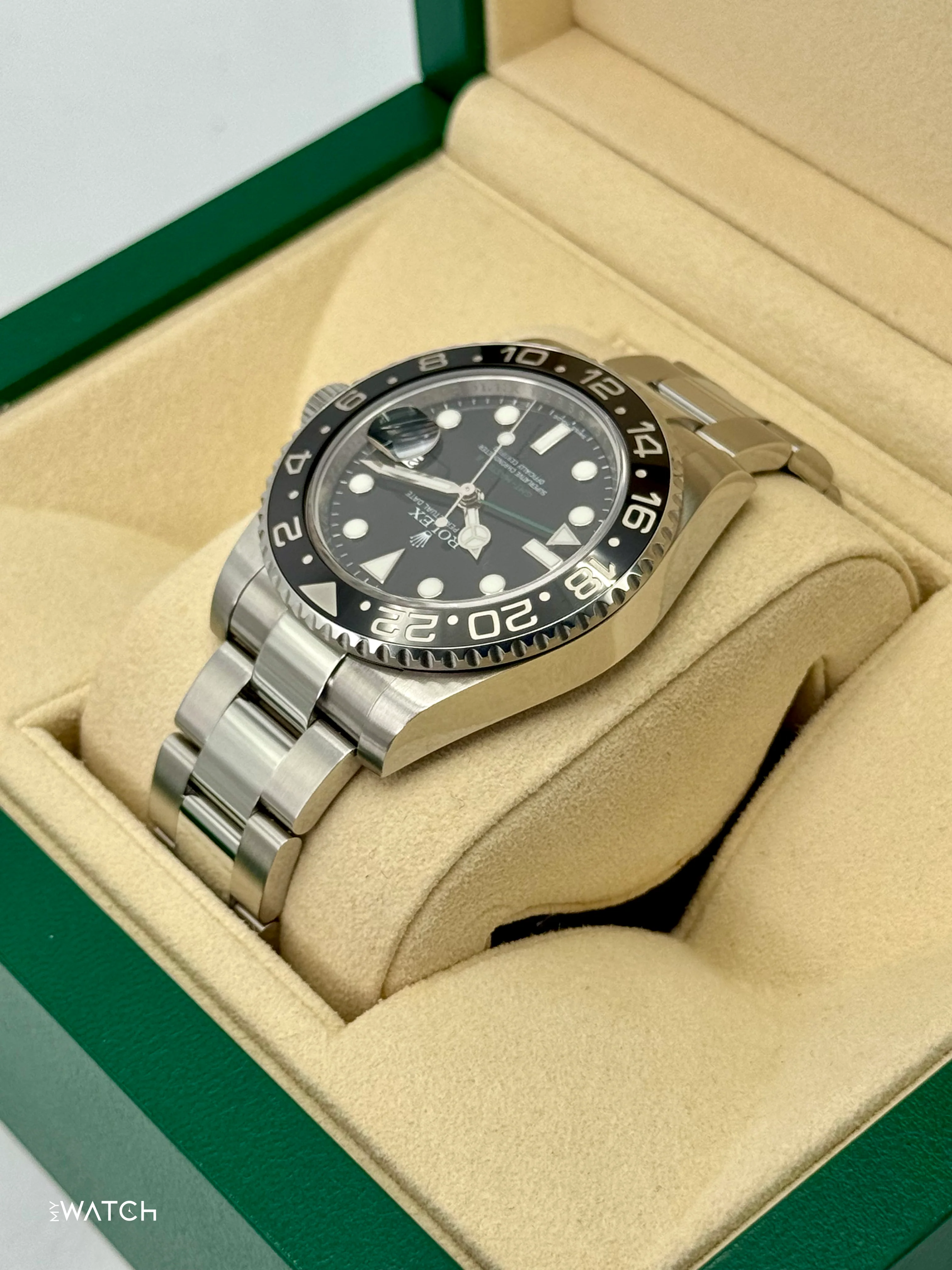 2011 Rolex GMT-Master II 40mm 116710LN Stainless Steel Black Dial - Image 7