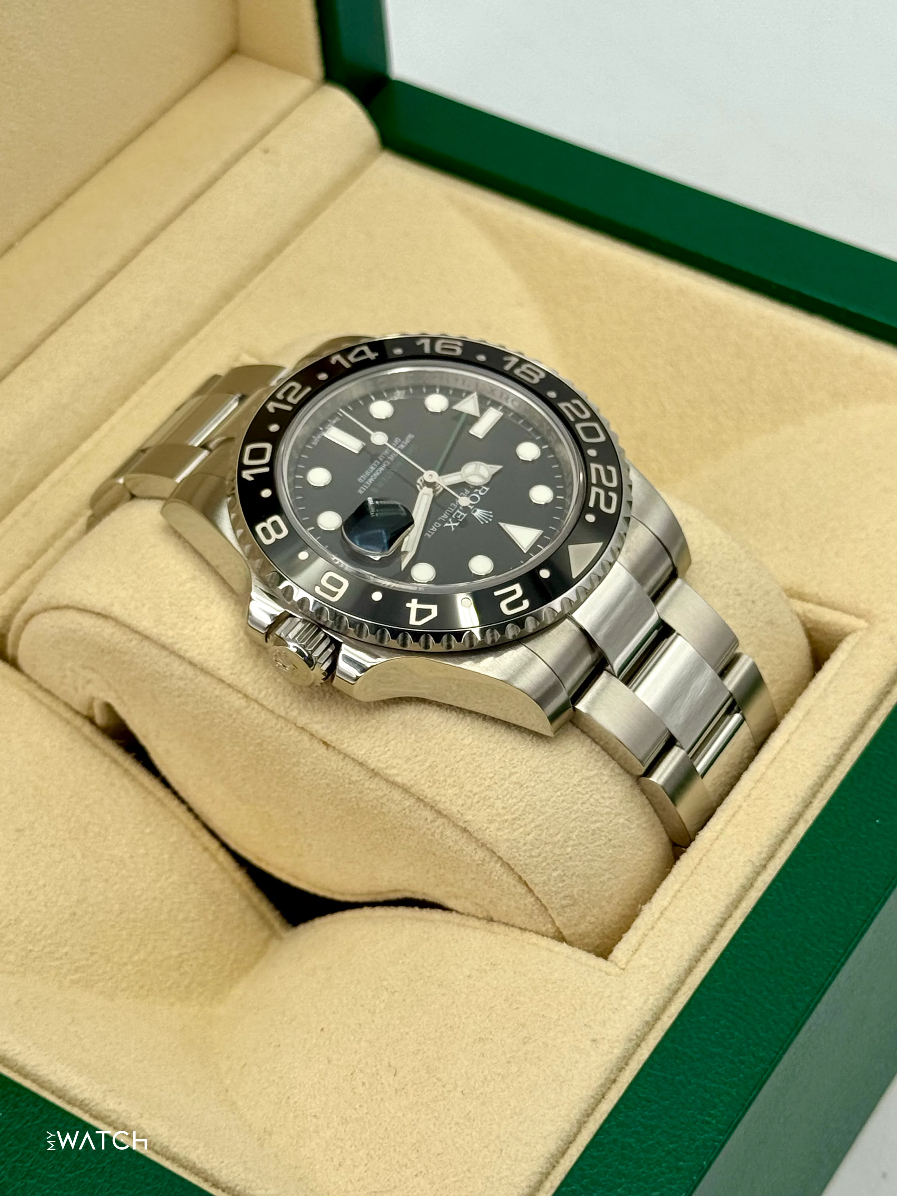2011 Rolex GMT-Master II 40mm 116710LN Stainless Steel Black Dial - Image 8