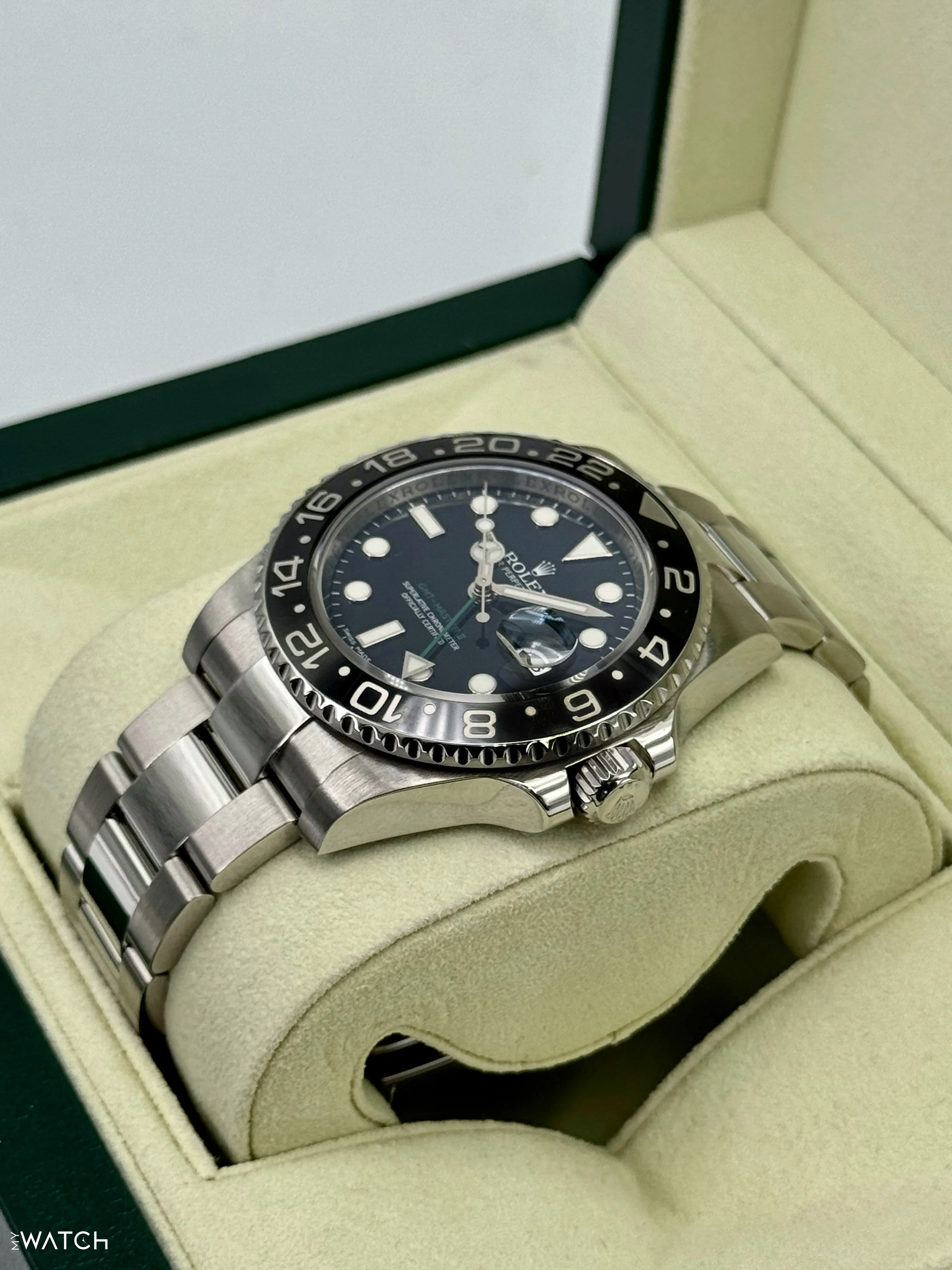 2011 Rolex GMT-Master II 40mm 116710LN Stainless Steel Black Dial - Image 5