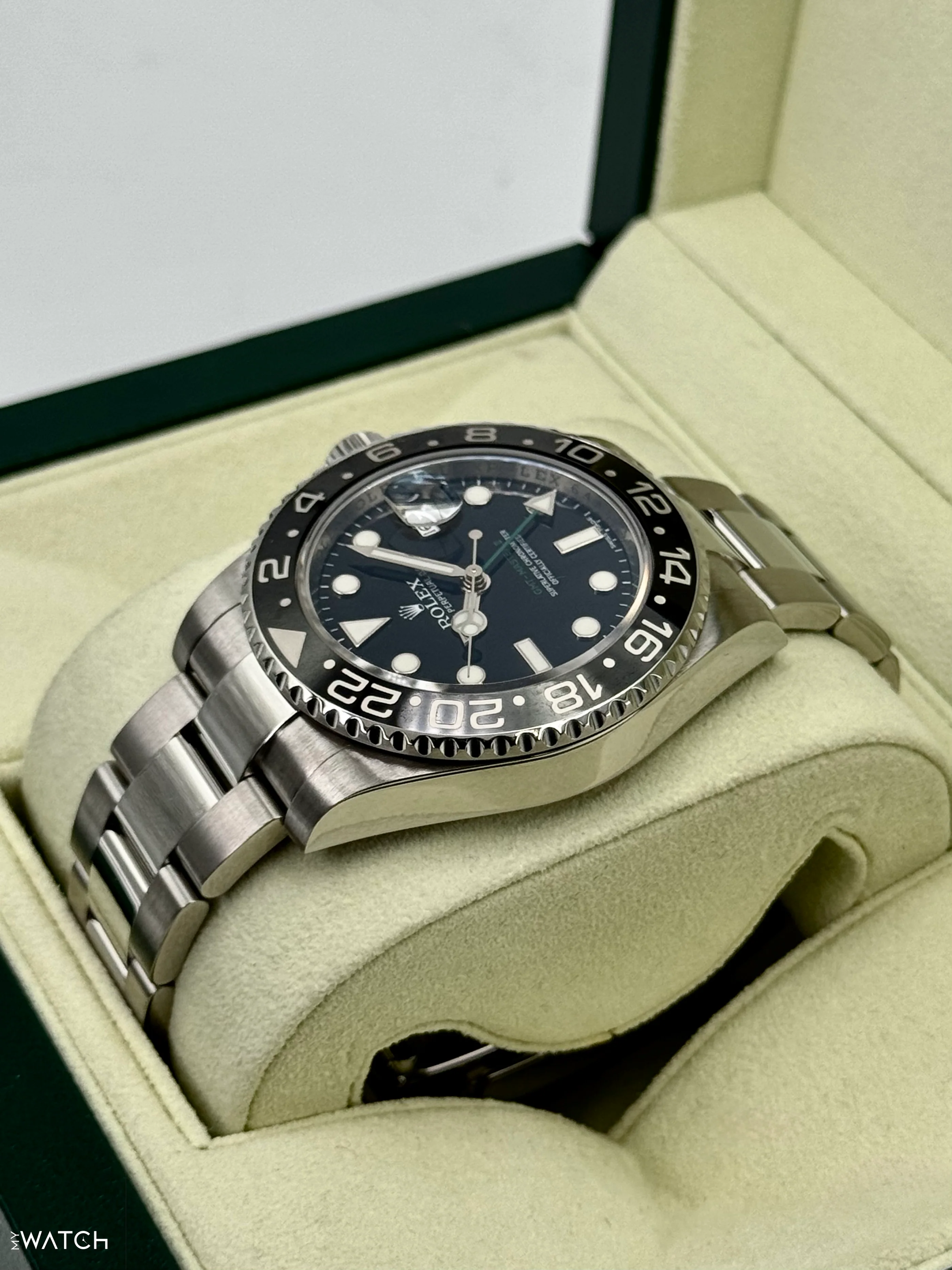 2011 Rolex GMT-Master II 40mm 116710LN Stainless Steel Black Dial - Image 7