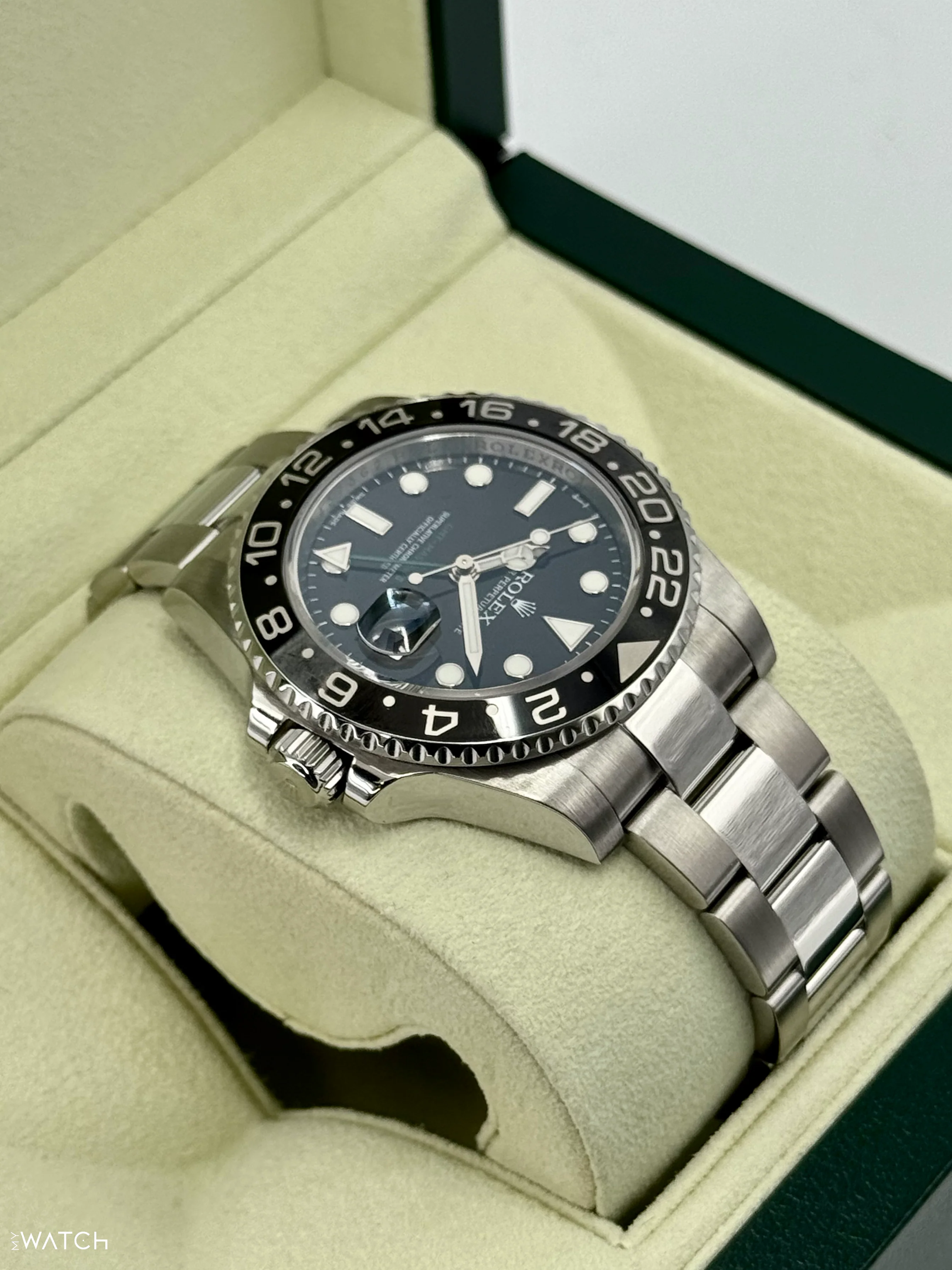 2011 Rolex GMT-Master II 40mm 116710LN Stainless Steel Black Dial - Image 8