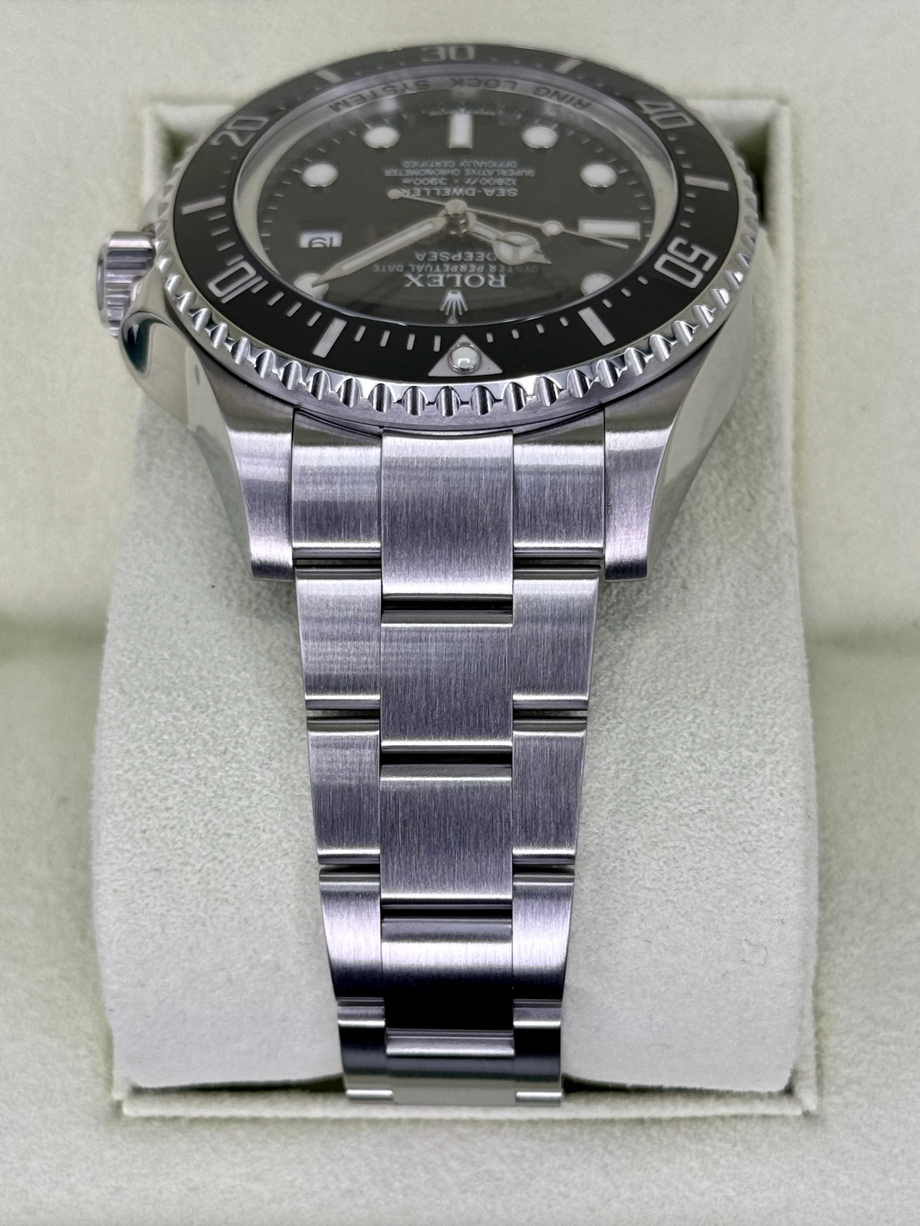 2011 Rolex Deepsea 44mm 116660 Stainless Steel Black Dial - Image 4
