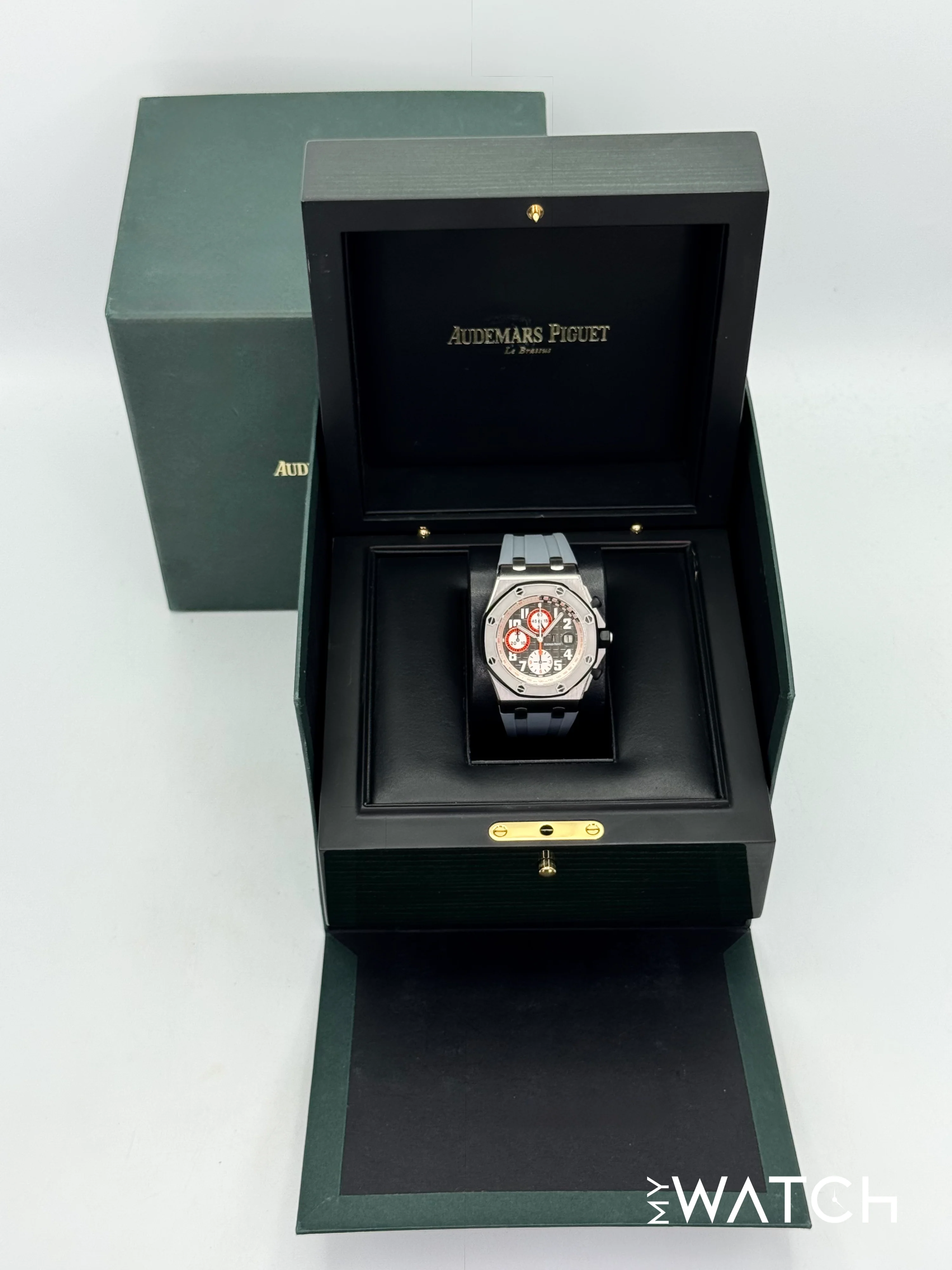 2012 Audemars Piguet Royal Oak Offshore Chrono 42mm 26175ST Grey Dial - Image 10