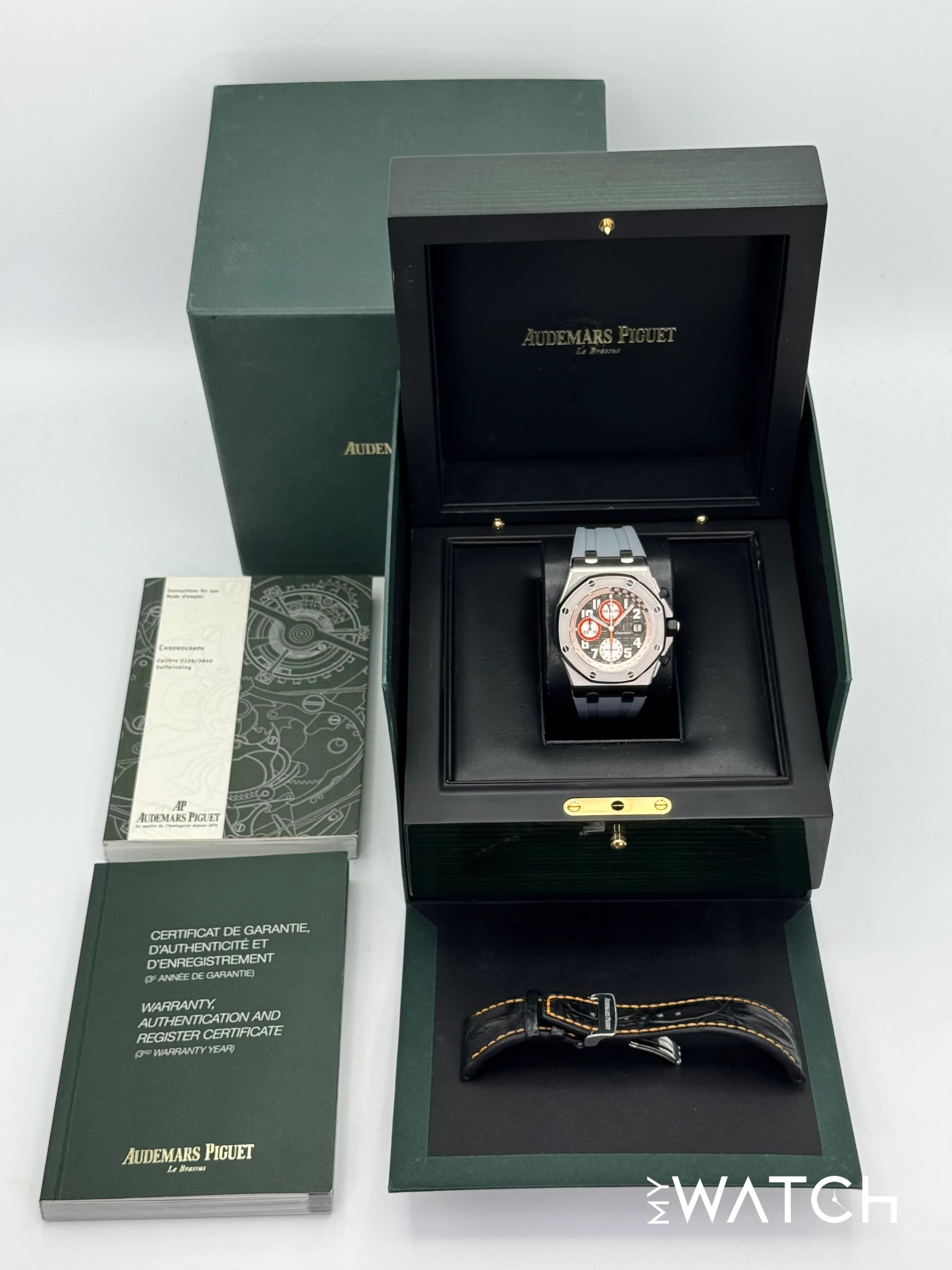 2012 Audemars Piguet Royal Oak Offshore Chrono 42mm 26175ST Grey Dial - Image 11