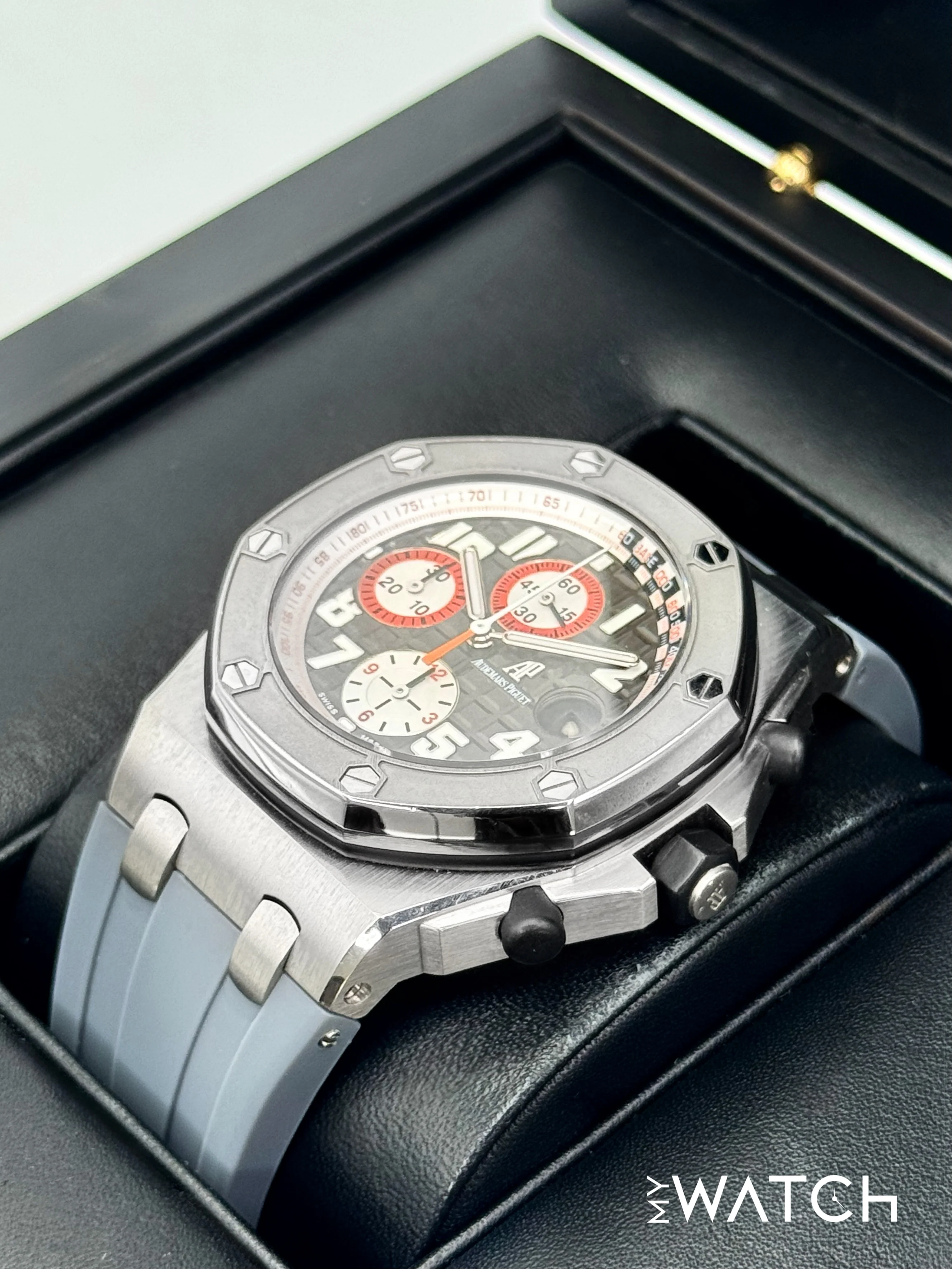 2012 Audemars Piguet Royal Oak Offshore Chrono 42mm 26175ST Grey Dial - Image 5