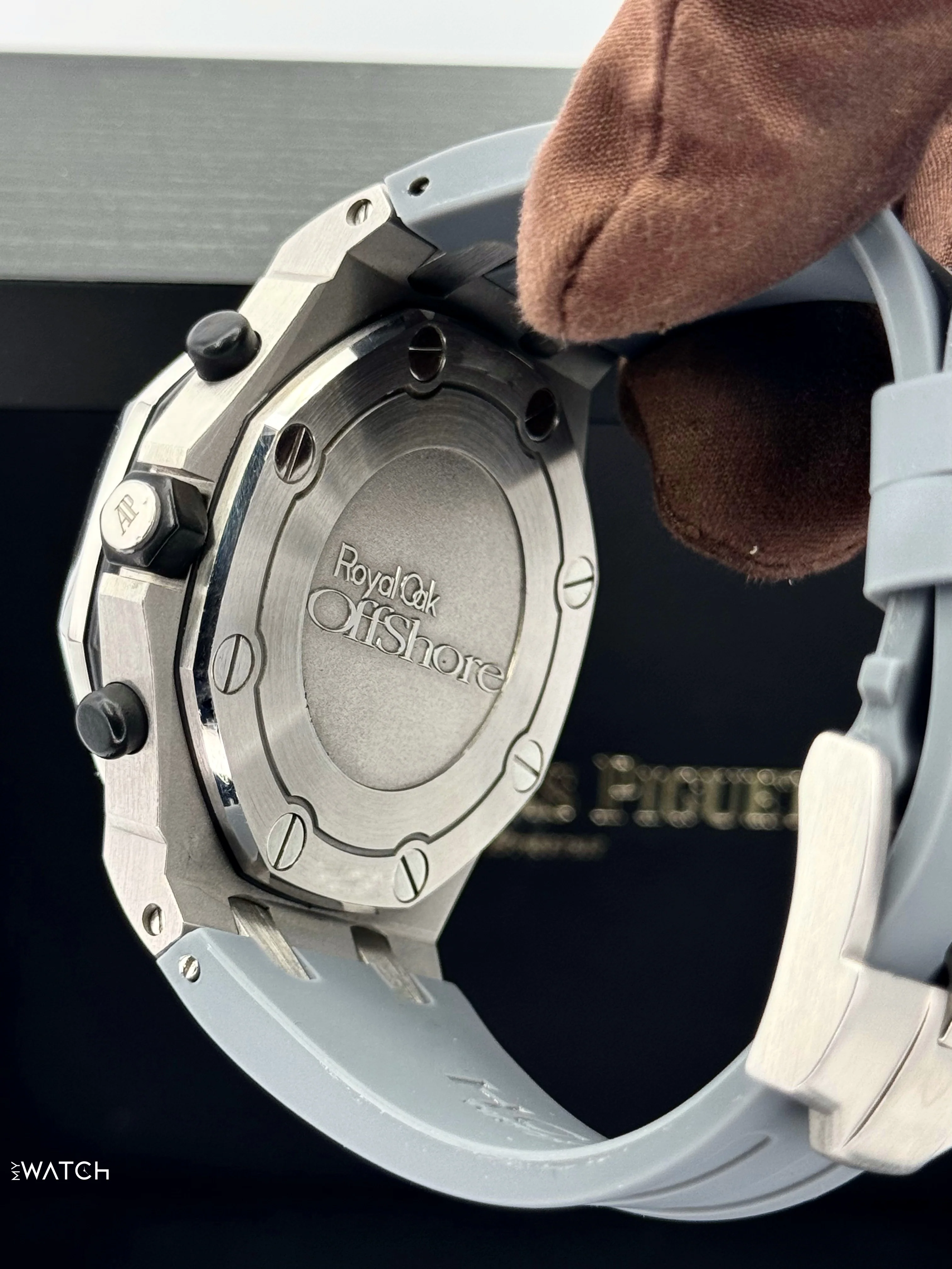 2012 Audemars Piguet Royal Oak Offshore Chrono 42mm 26175ST Grey Dial - Image 9