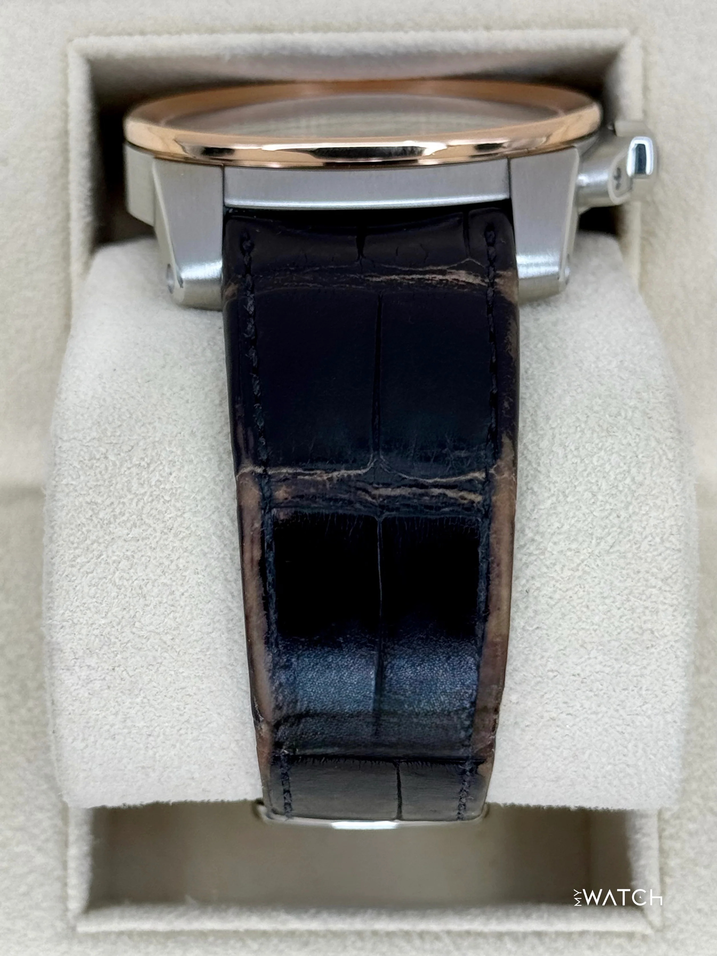 2012 Cartier Calibre De Cartier 42mm W7100051 Two-Tone Brown Dial - Image 3