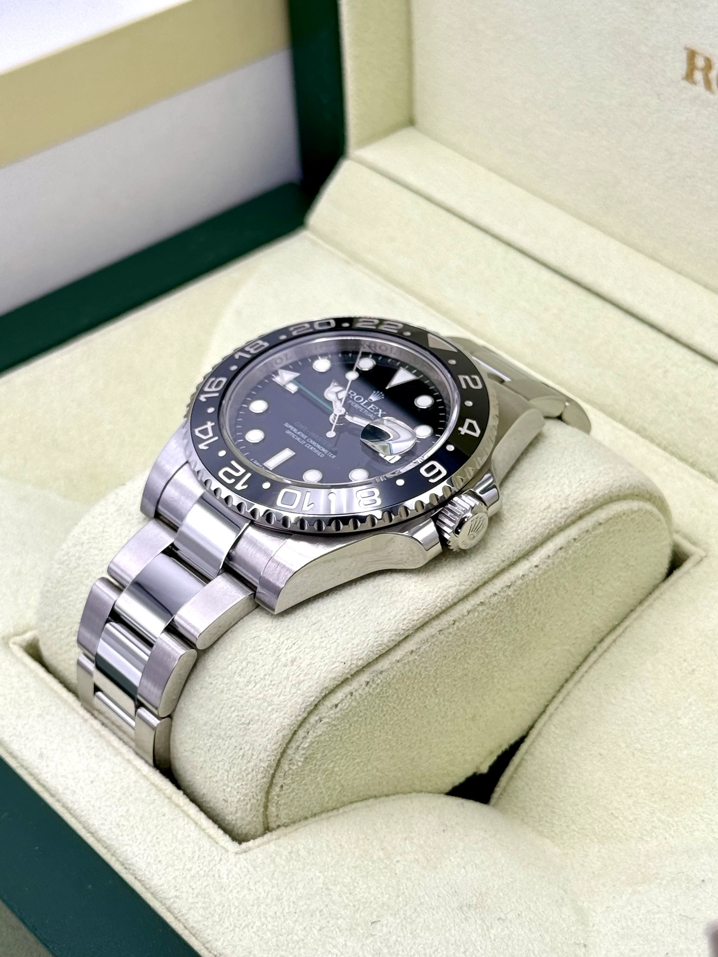 2012 Rolex GMT-Master II 40mm 116710LN Stainless Steel Black Dial - Image 5