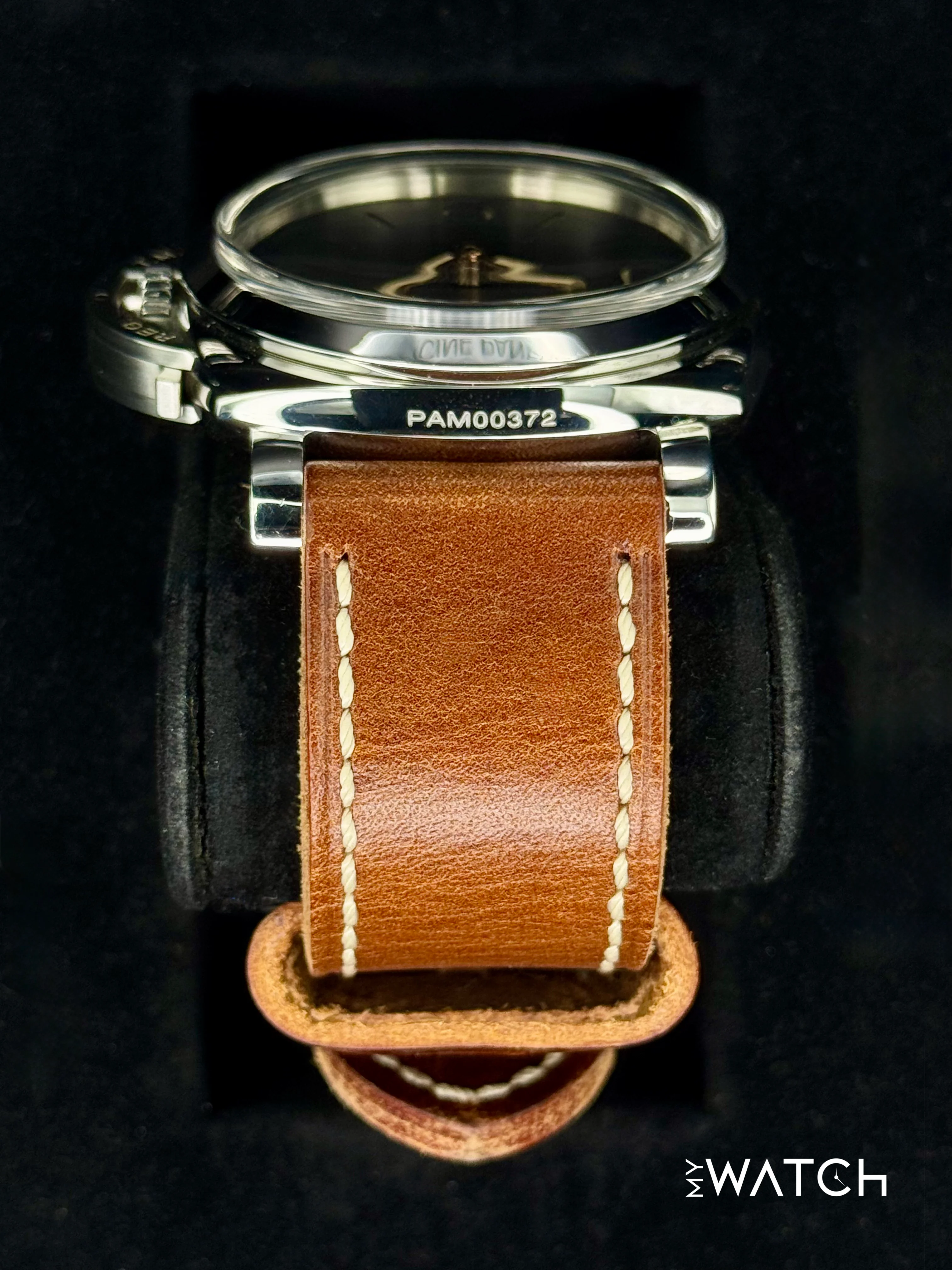 2012 Panerai Luminor 1950 3 Days 47mm PAM00372 Stainless Steel Black Dial - Image 4