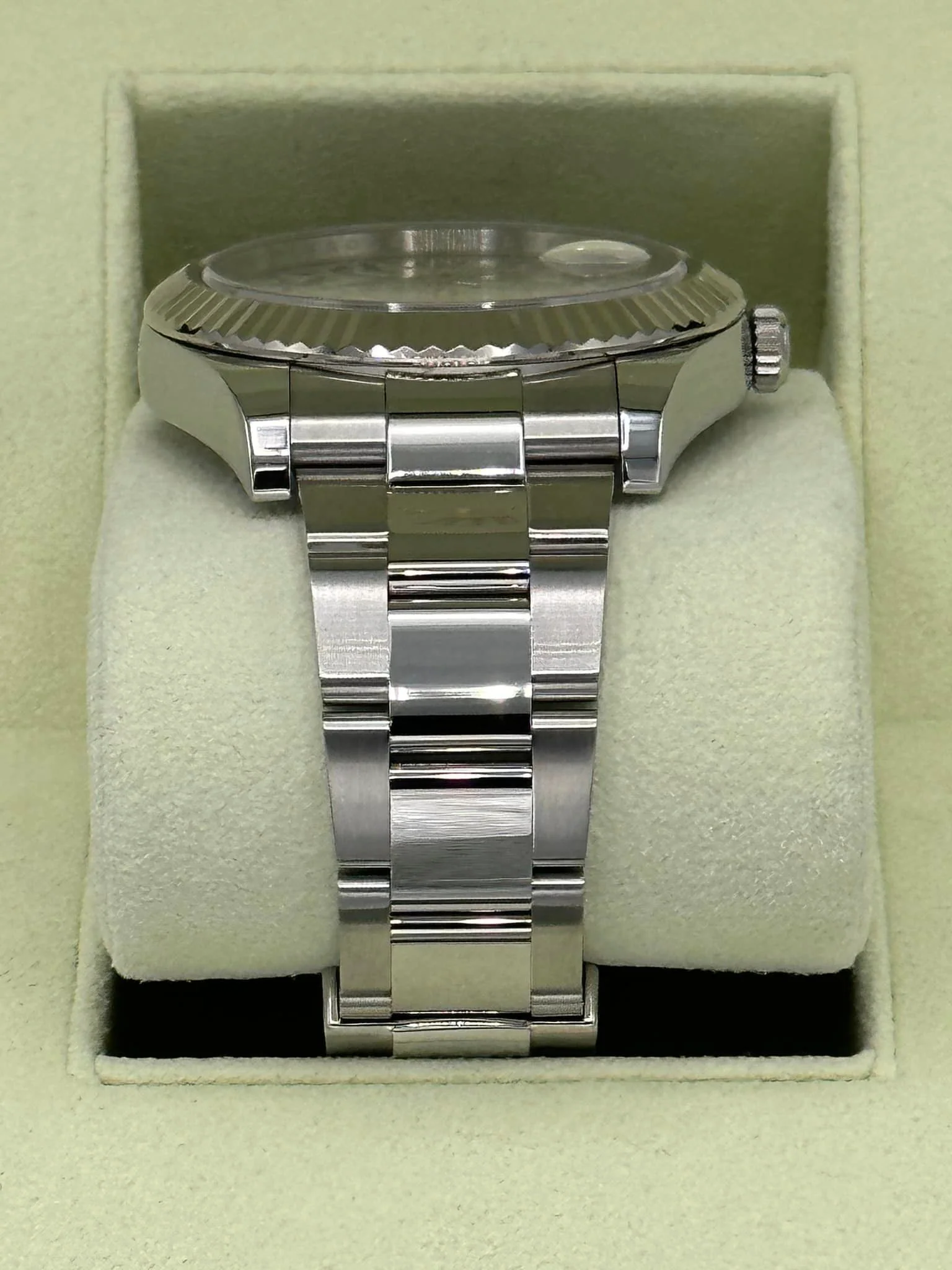 2012 Rolex Datejust II 41mm 116334 Oyster Silver Numerical Dial - Image 3