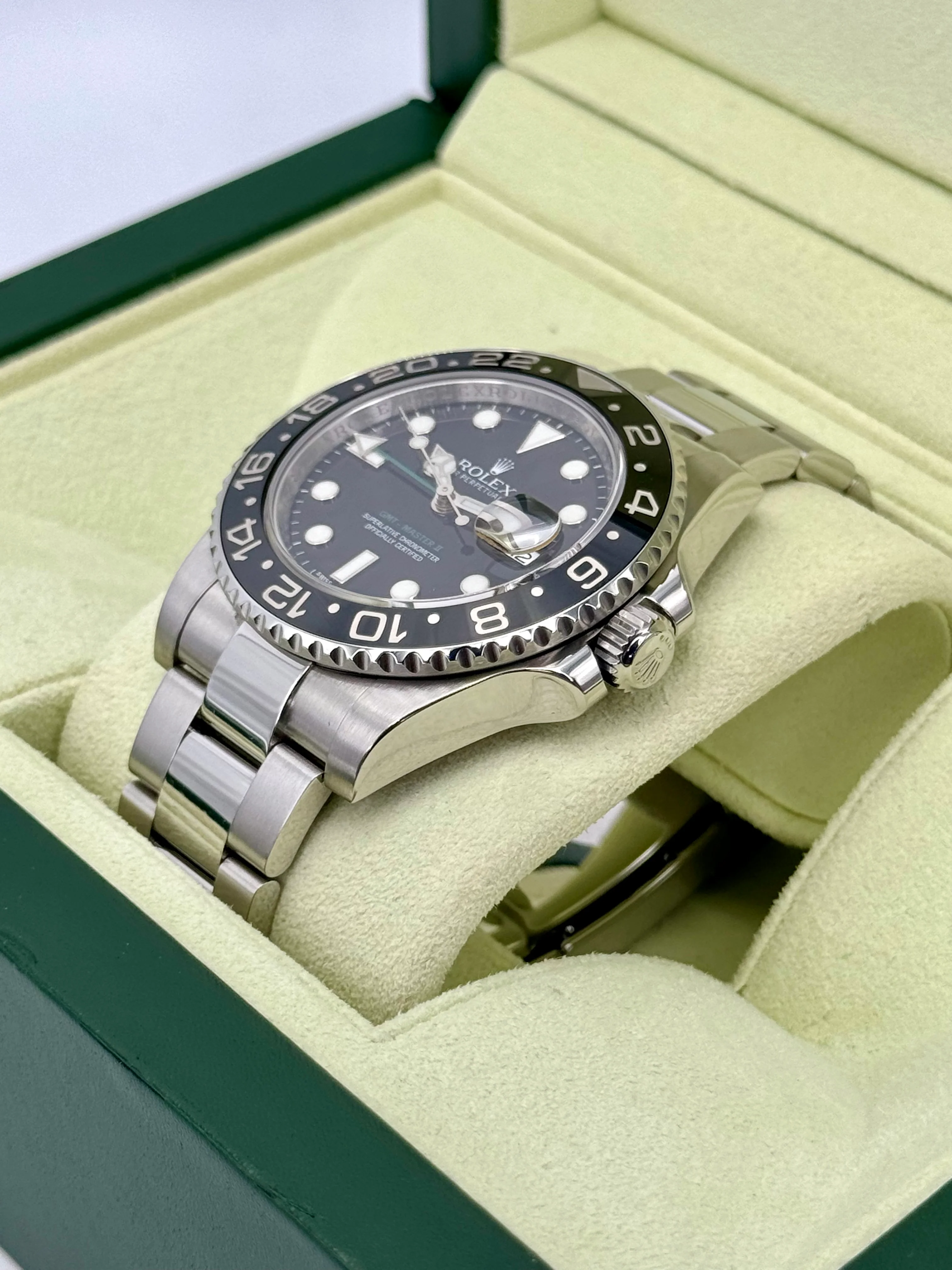 2012 Rolex GMT-Master II 40mm 116710LN Stainless Steel Black Dial - Image 5