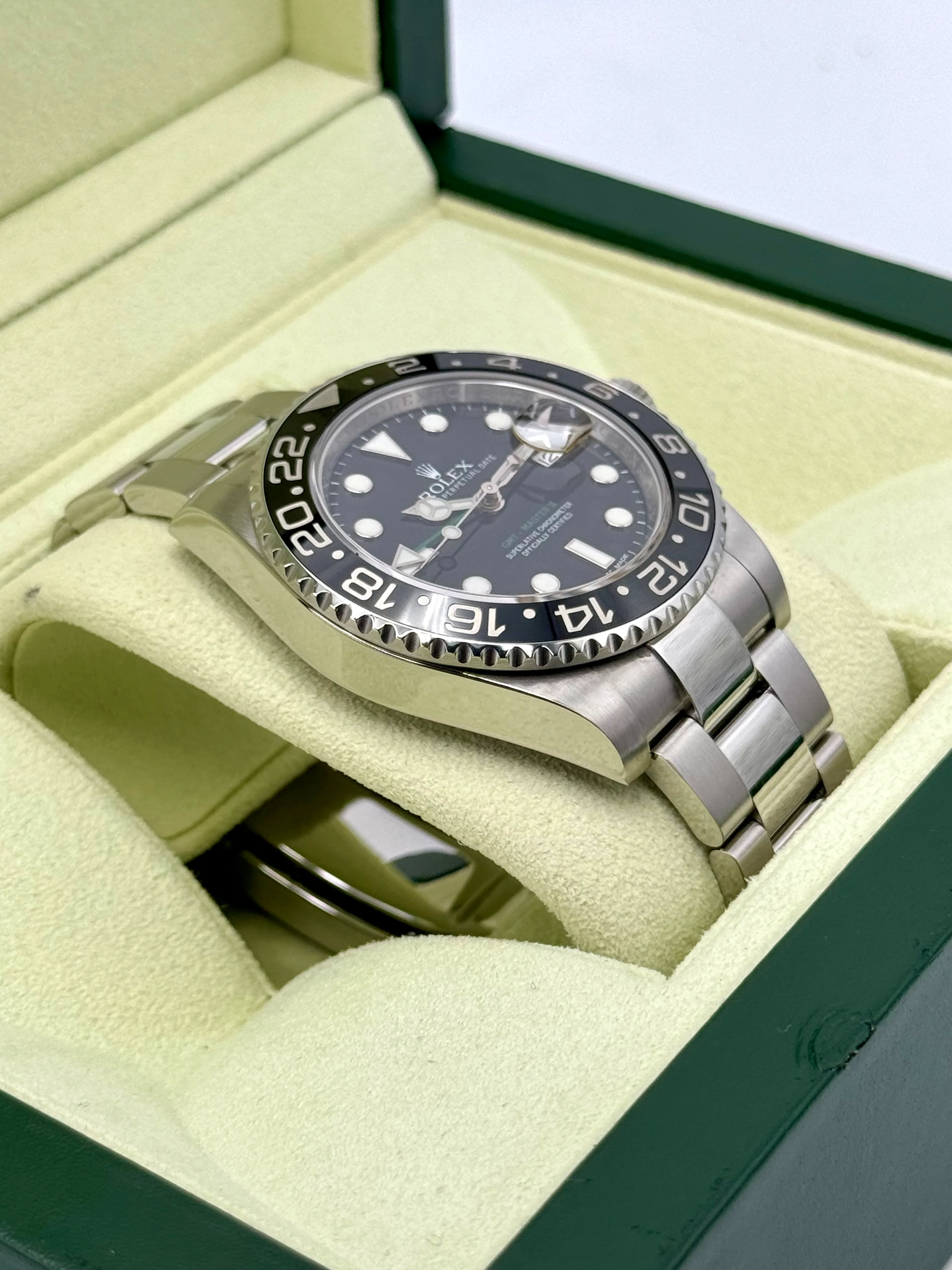 2012 Rolex GMT-Master II 40mm 116710LN Stainless Steel Black Dial - Image 6