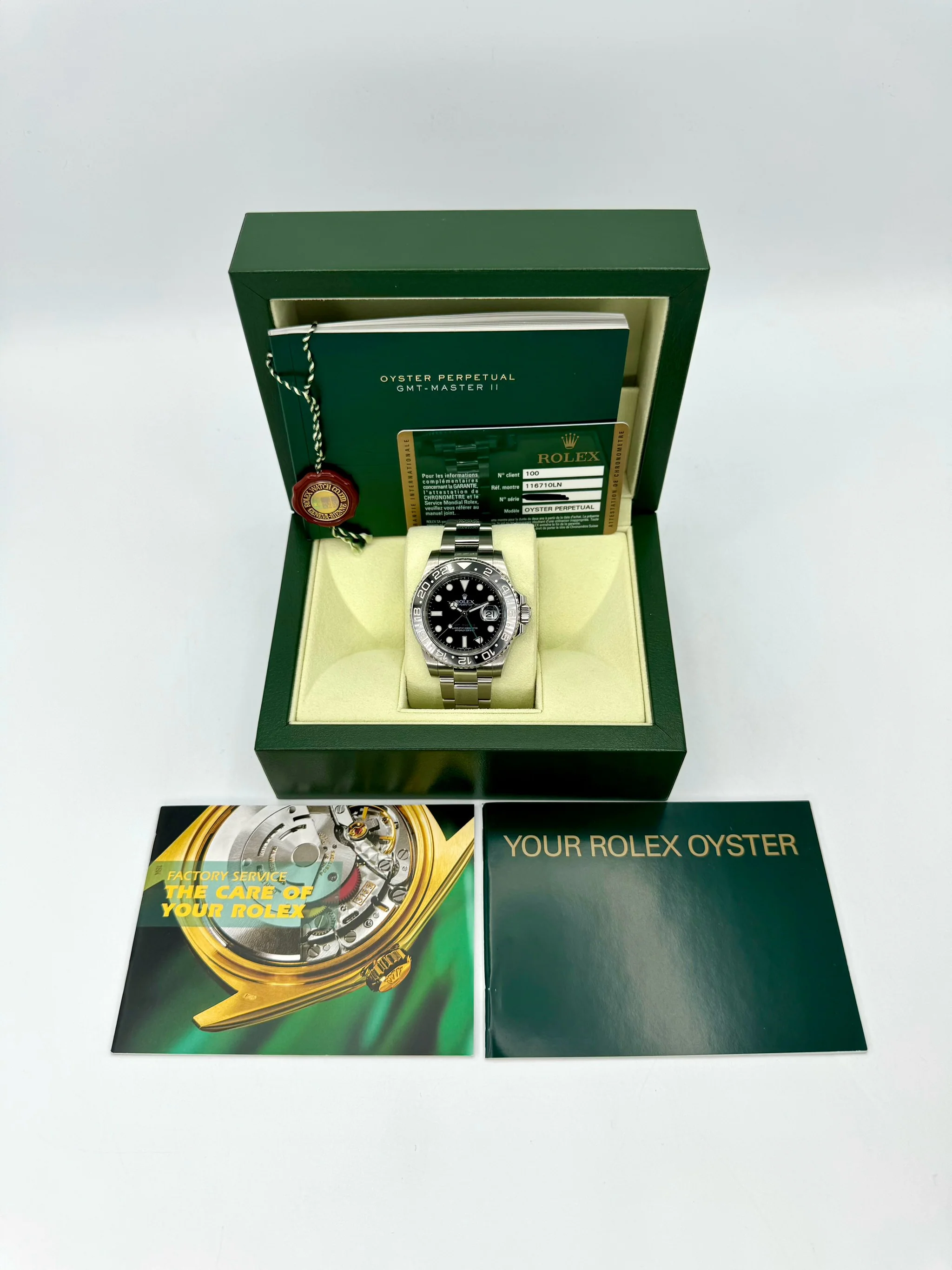 2012 Rolex GMT-Master II 40mm 116710LN Stainless Steel Black Dial - Image 11