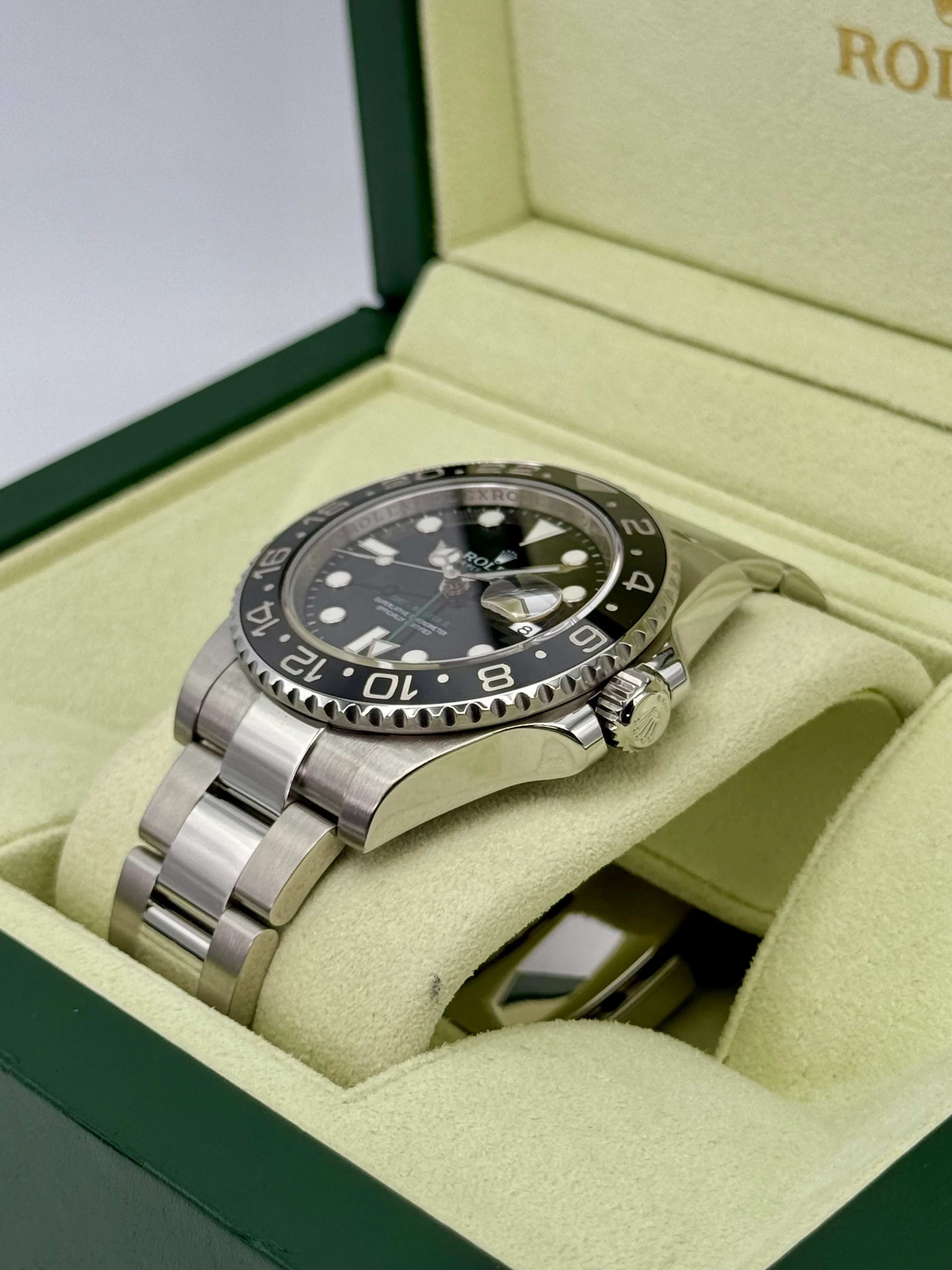 2012 Rolex GMT-Master II 40mm 116710LN Stainless Steel Black Dial - Image 5