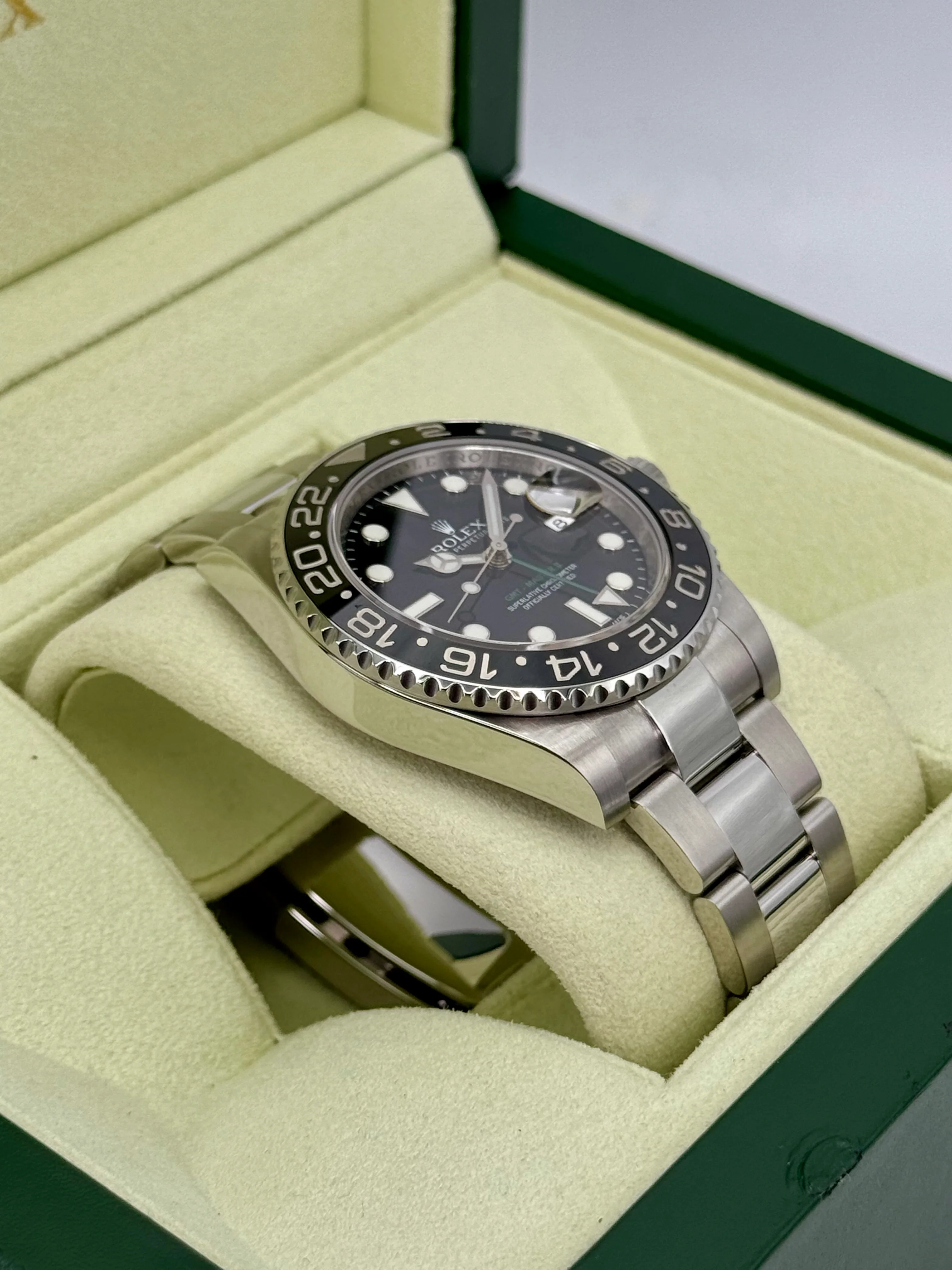 2012 Rolex GMT-Master II 40mm 116710LN Stainless Steel Black Dial - Image 6