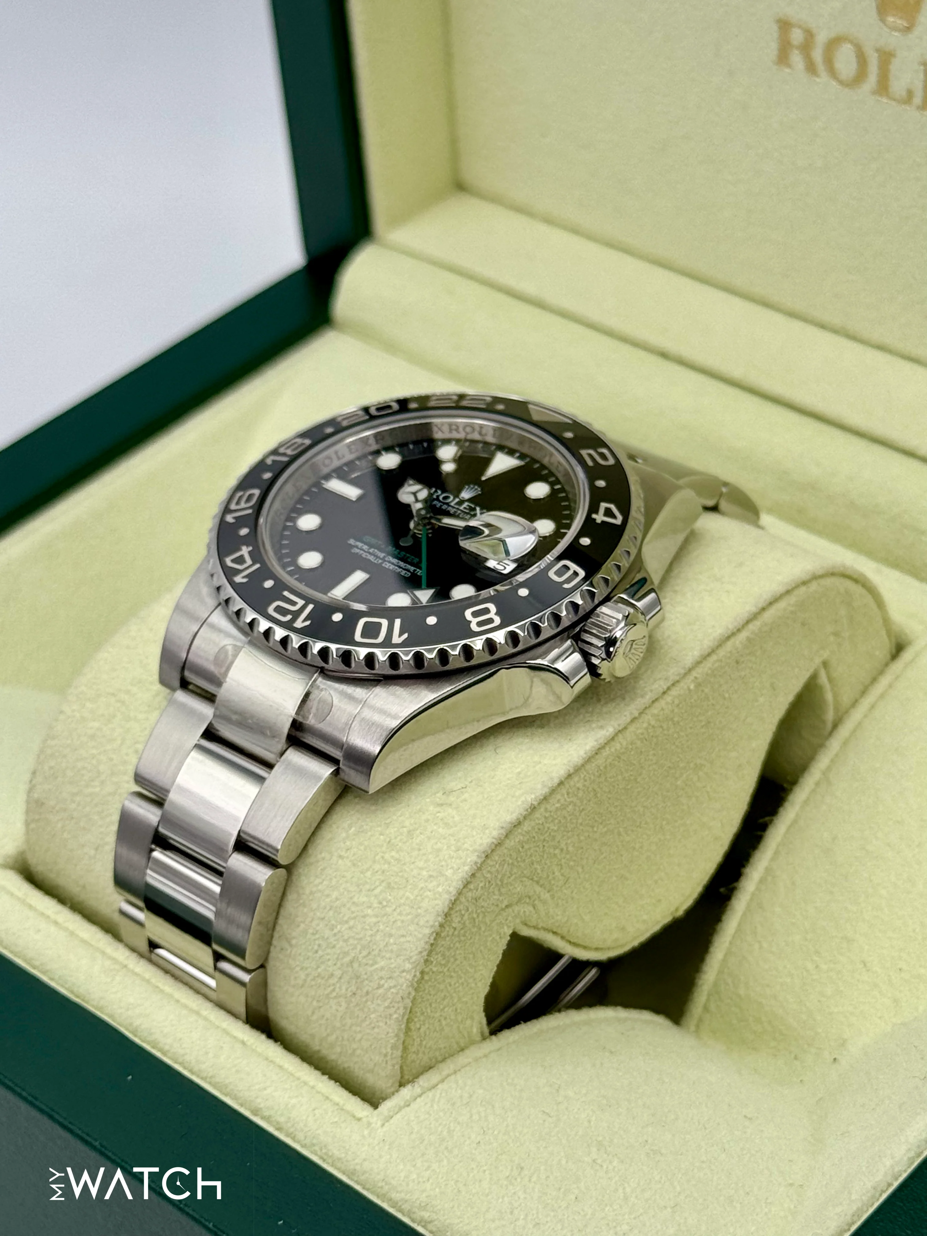 2012 Rolex GMT-Master II 40mm 116710LN Stainless Steel Black Dial - Image 5