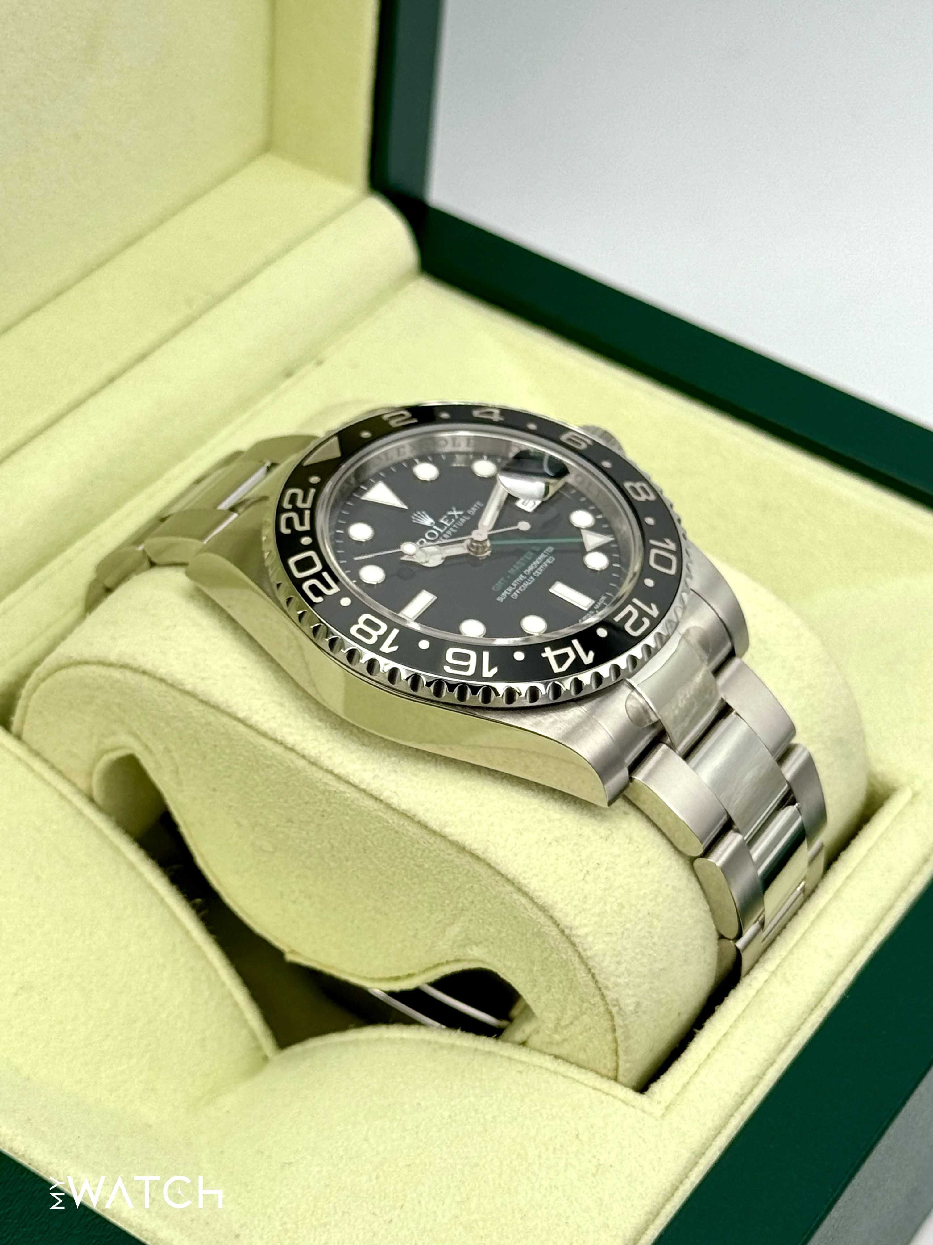 2012 Rolex GMT-Master II 40mm 116710LN Stainless Steel Black Dial - Image 6
