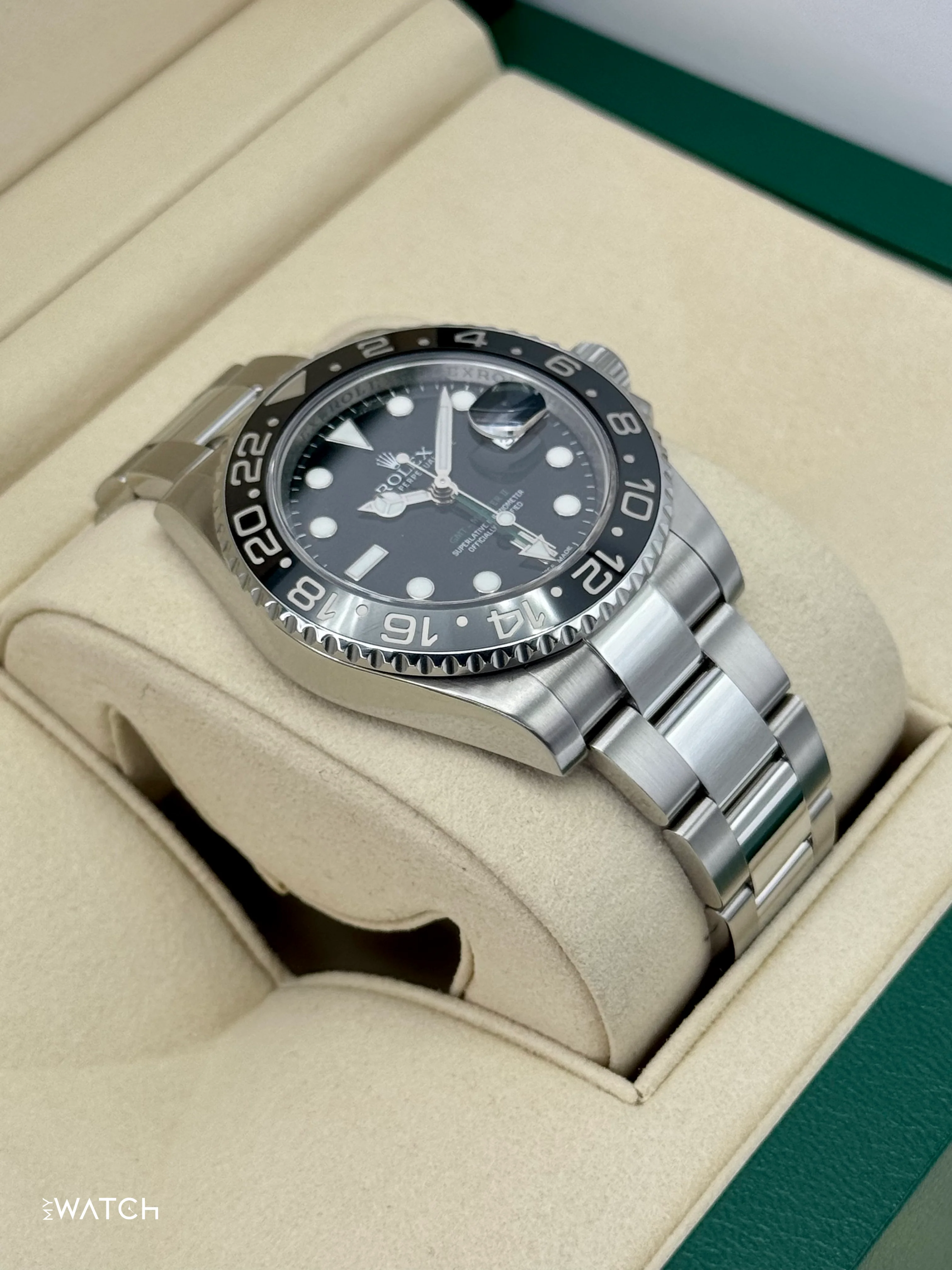 2012 Rolex GMT-Master II 40mm 116710LN Stainless Steel Black Dial - Image 5