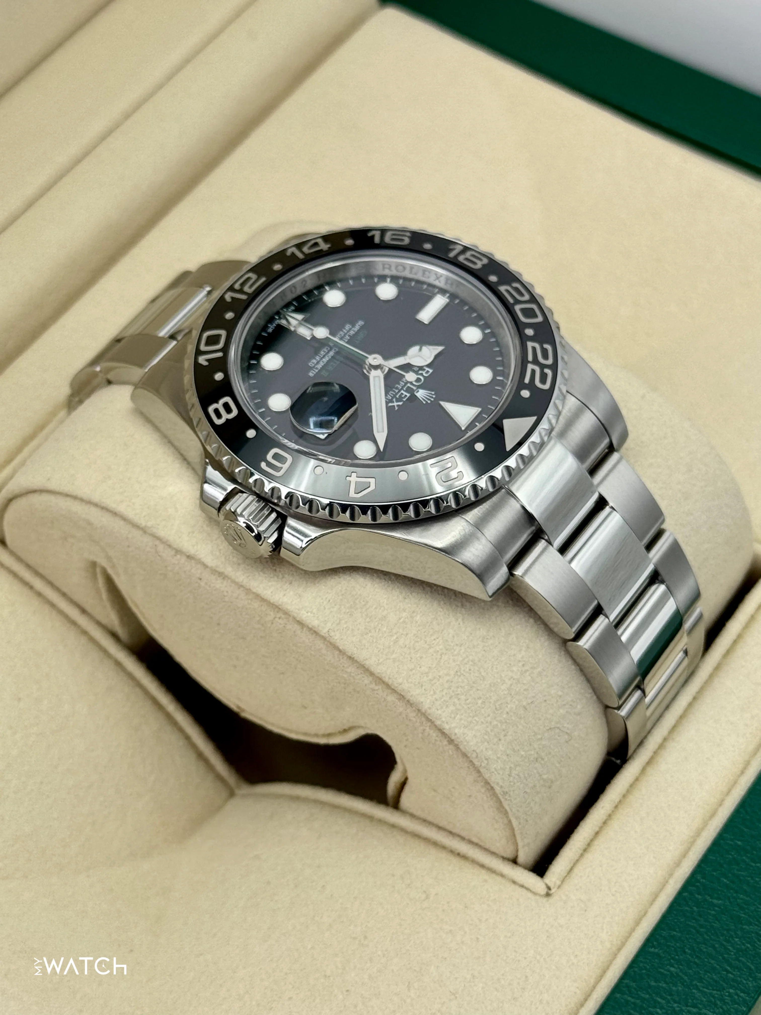 2012 Rolex GMT-Master II 40mm 116710LN Stainless Steel Black Dial - Image 7