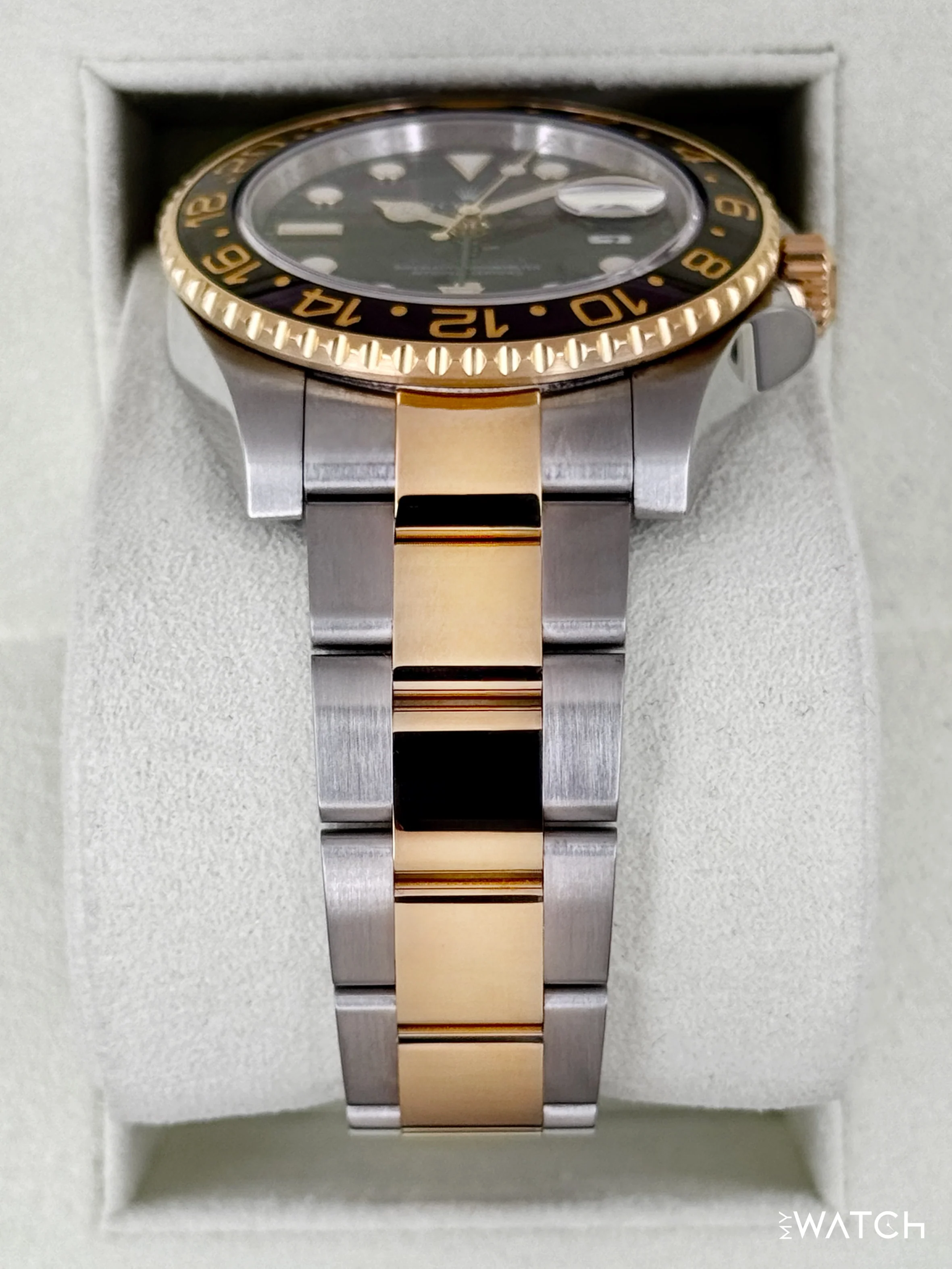 2012 Rolex GMT-Master II 40mm 116713LN Two-Tone Black Dial - Image 3
