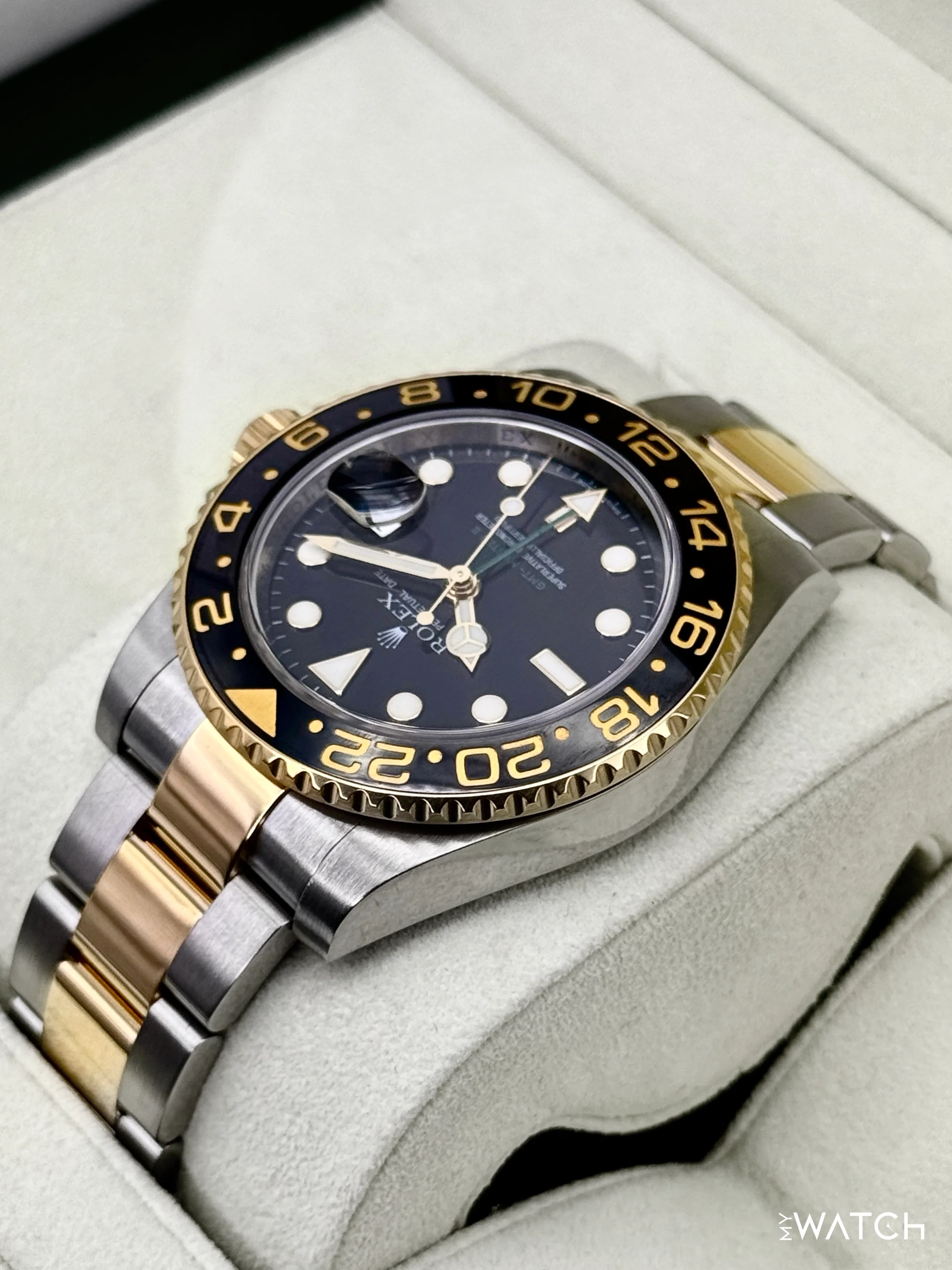 2012 Rolex GMT-Master II 40mm 116713LN Two-Tone Black Dial - Image 7