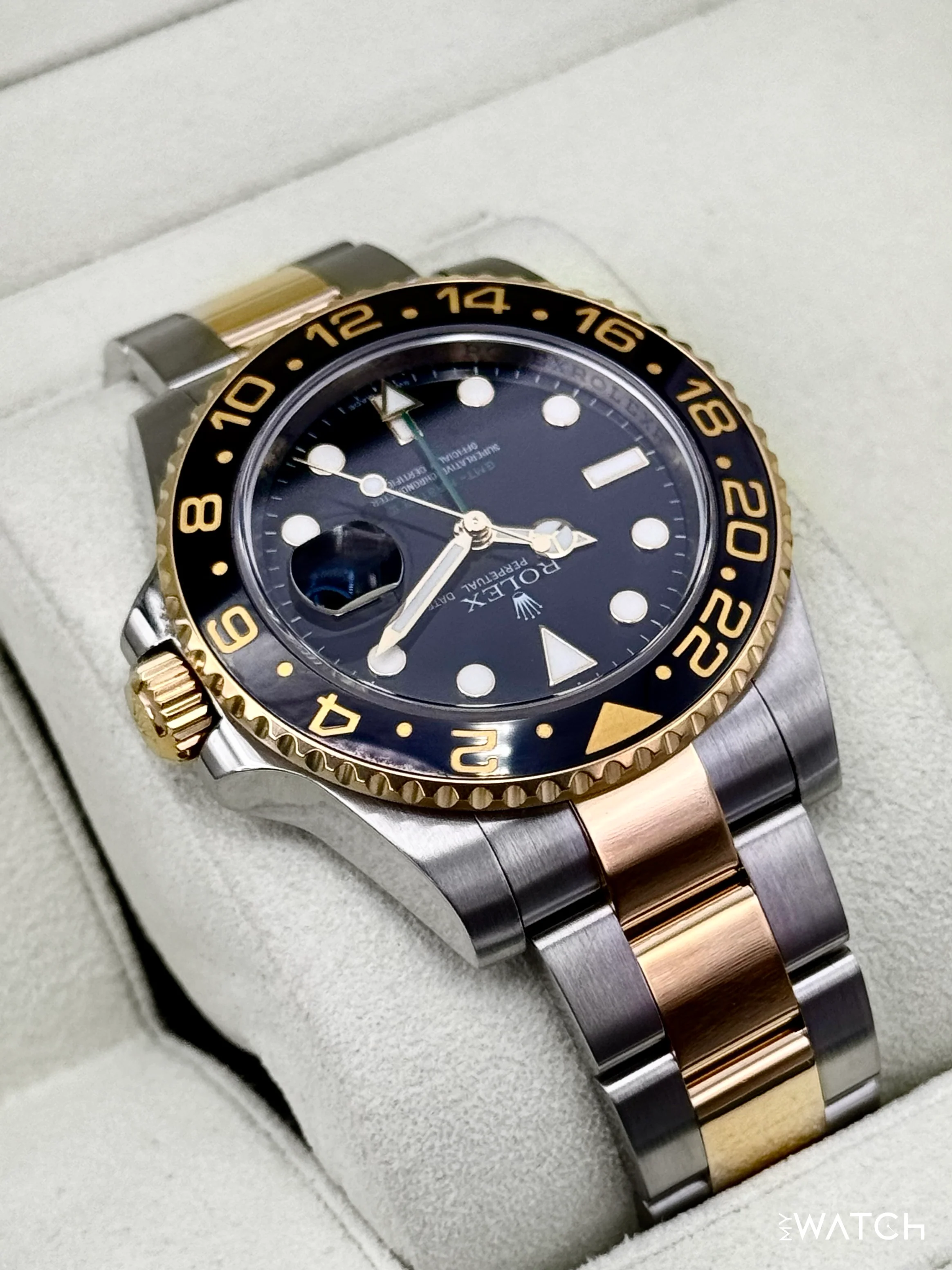 2012 Rolex GMT-Master II 40mm 116713LN Two-Tone Black Dial - Image 8