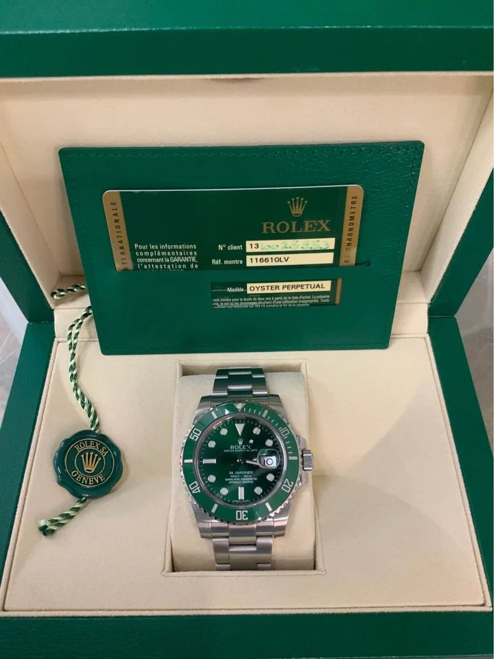 2012 Rolex Submariner "Hulk" 40mm 116610LV Green Dial - Image 7