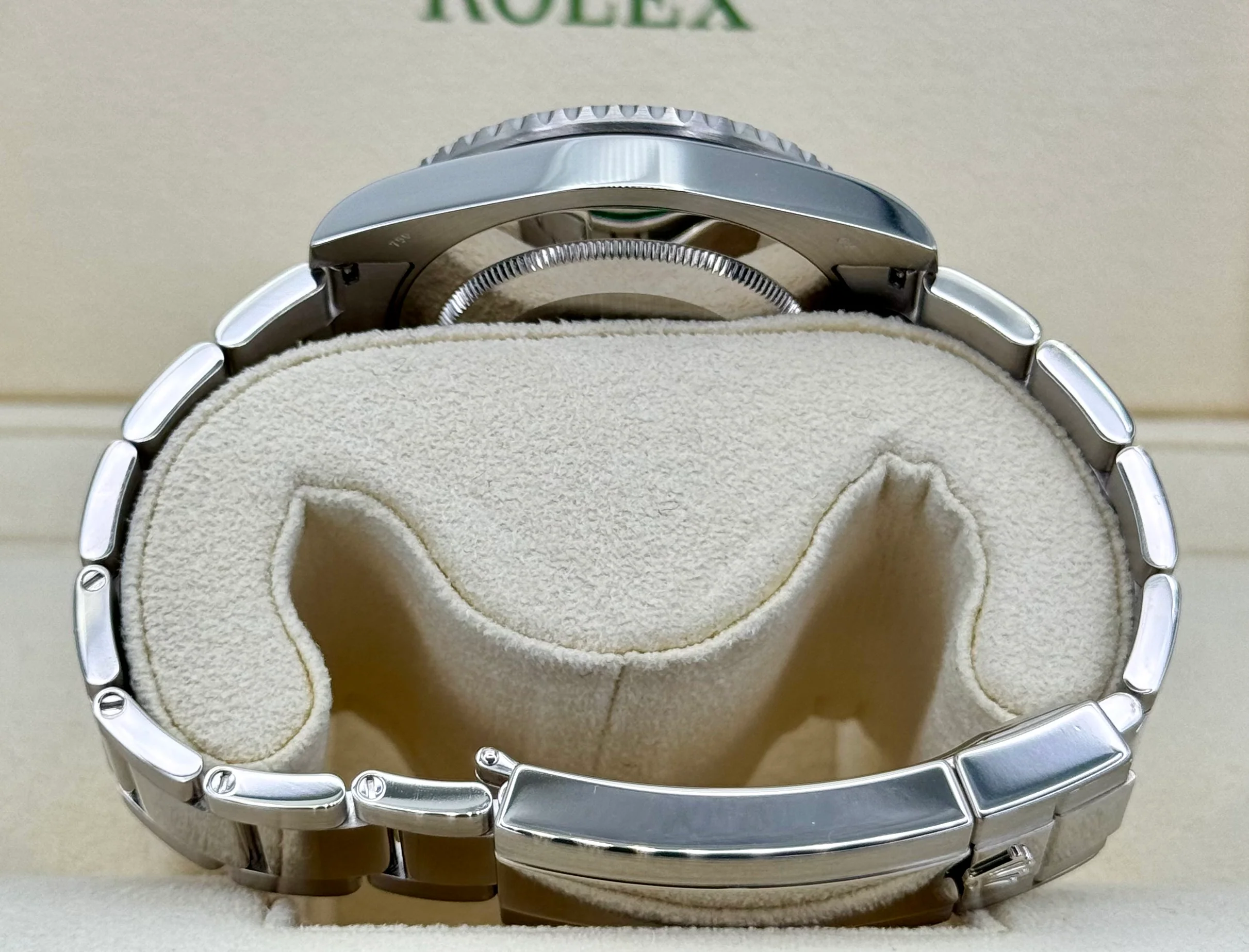 2012 Rolex Submariner "Smurf" 40mm 116619 White Gold Blue Dial - Image 10