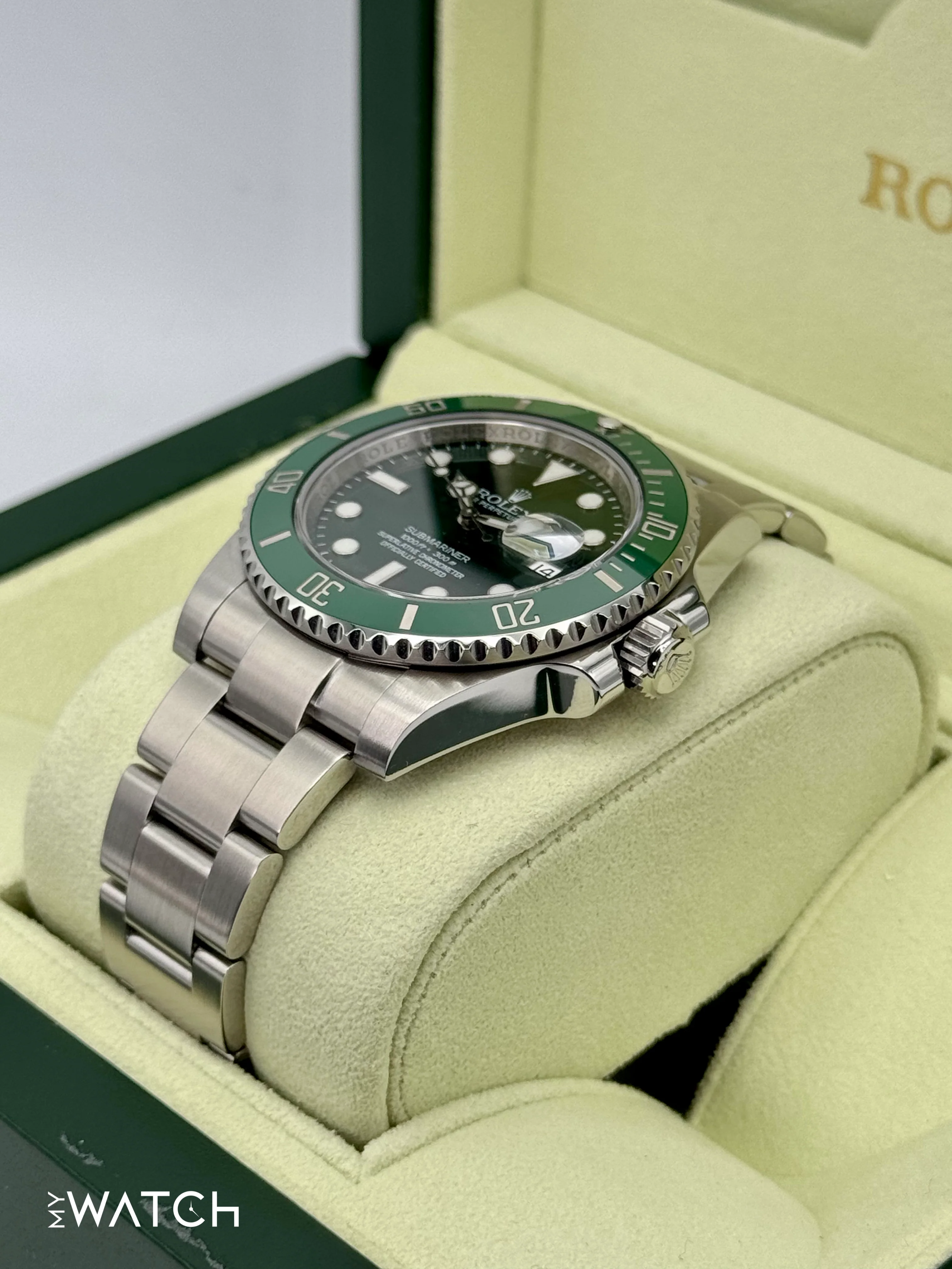 2012 Rolex Submariner “Hulk” 40mm 116610LV Green Dial - Image 5