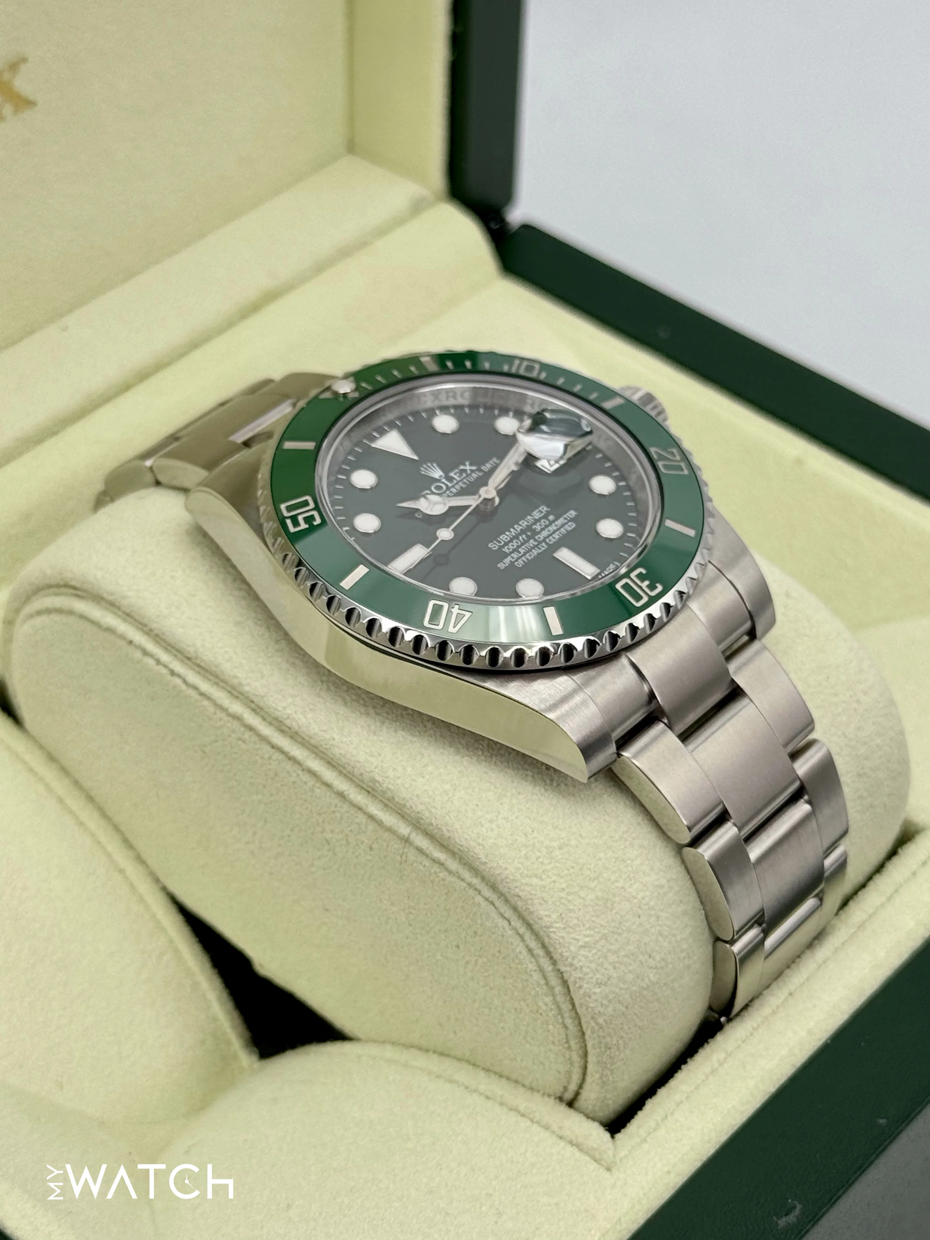 2012 Rolex Submariner “Hulk” 40mm 116610LV Green Dial - Image 6