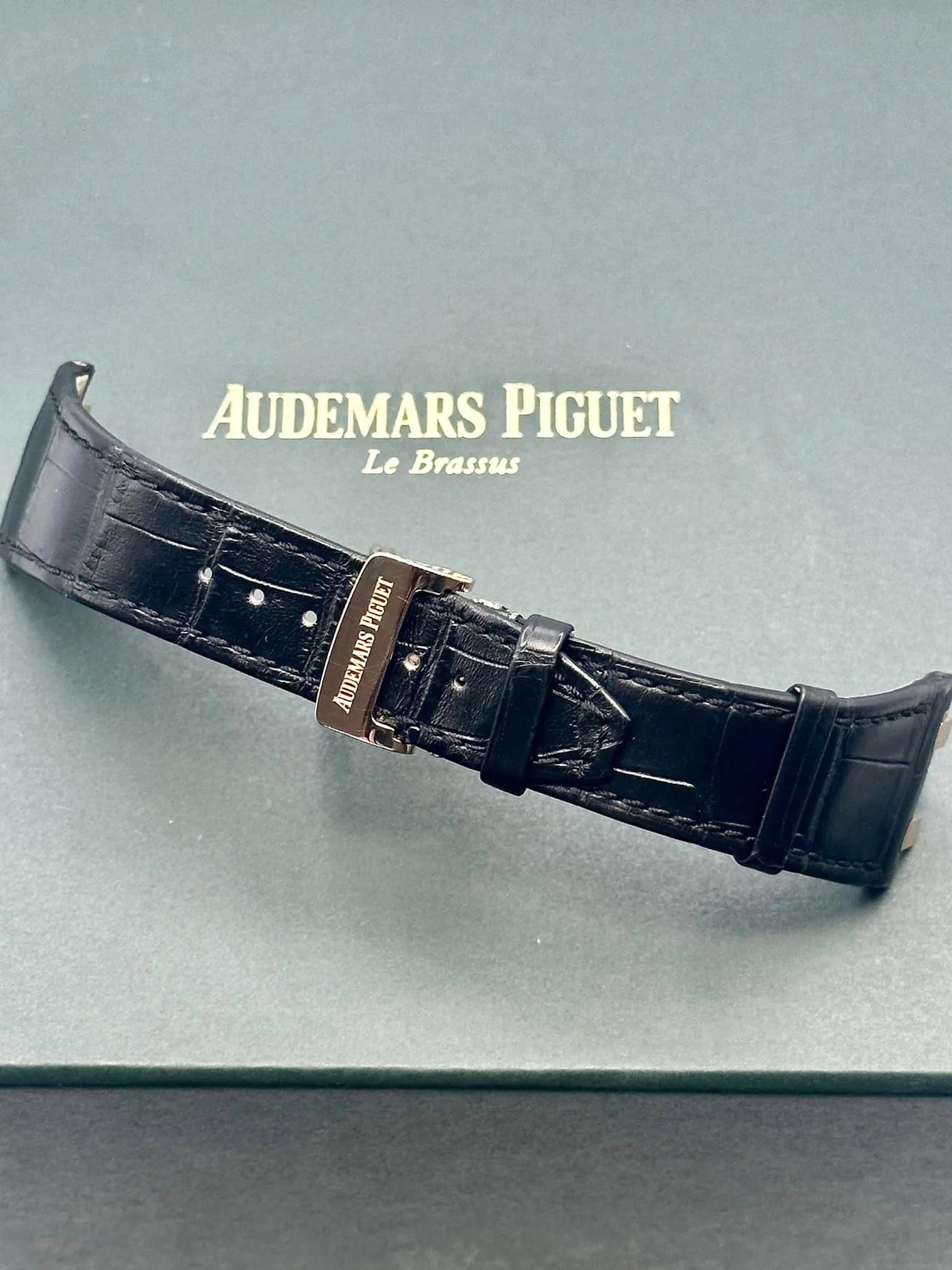 2013 Audemars Piguet Royal Oak 41mm 15400OR Rose Gold Black Dial - Image 12