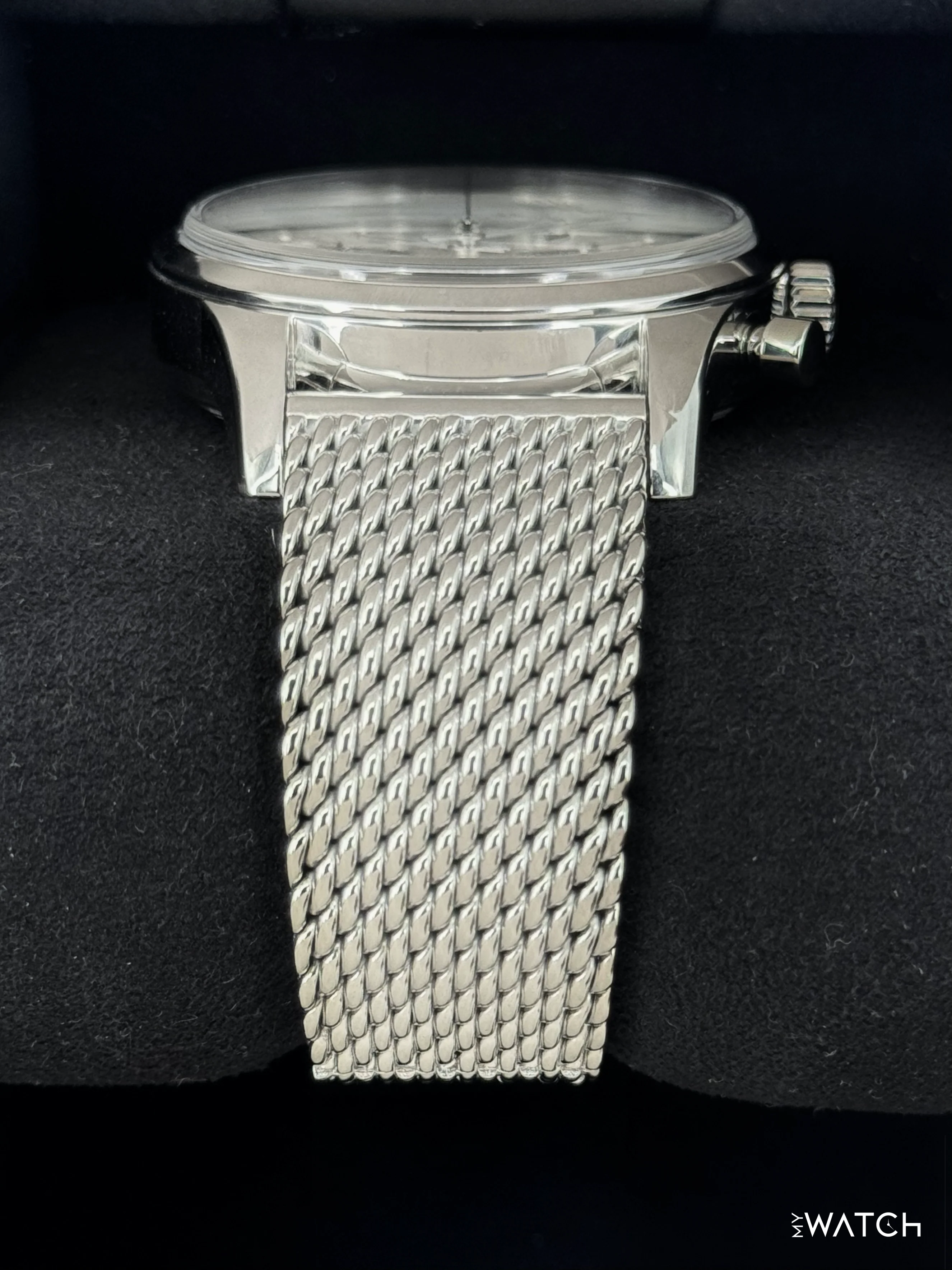 2013 Breitling Transocean Chronograph 43mm AB015212 Stainless Steel Silver Dial - Image 3