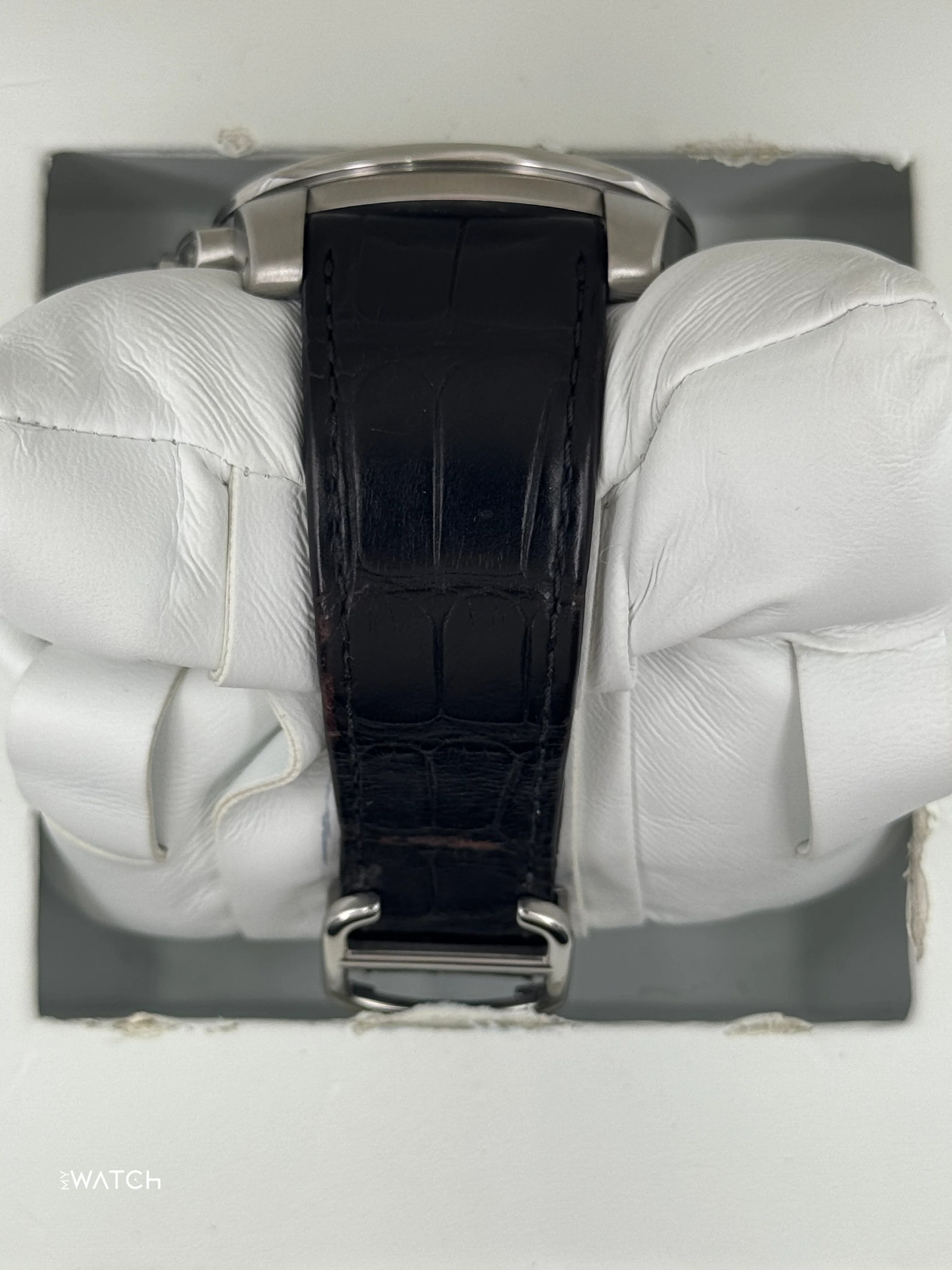 2013 Cartier Calibre De Cartier 42mm W7100037 Stainless Steel Silver Dial - Image 4