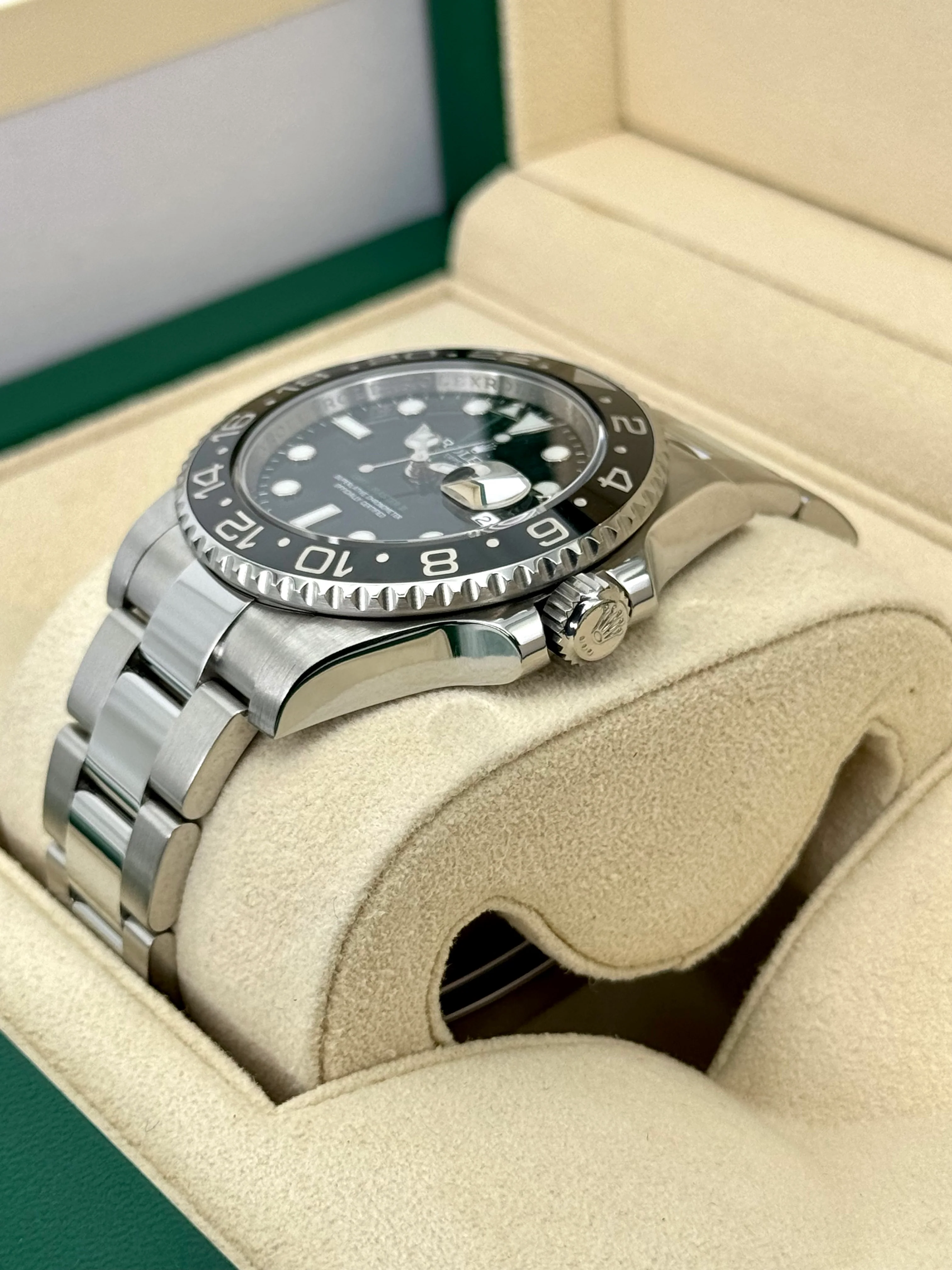 2013 Rolex GMT-Master II 40mm 116710LN Stainless Steel Black Dial - Image 5