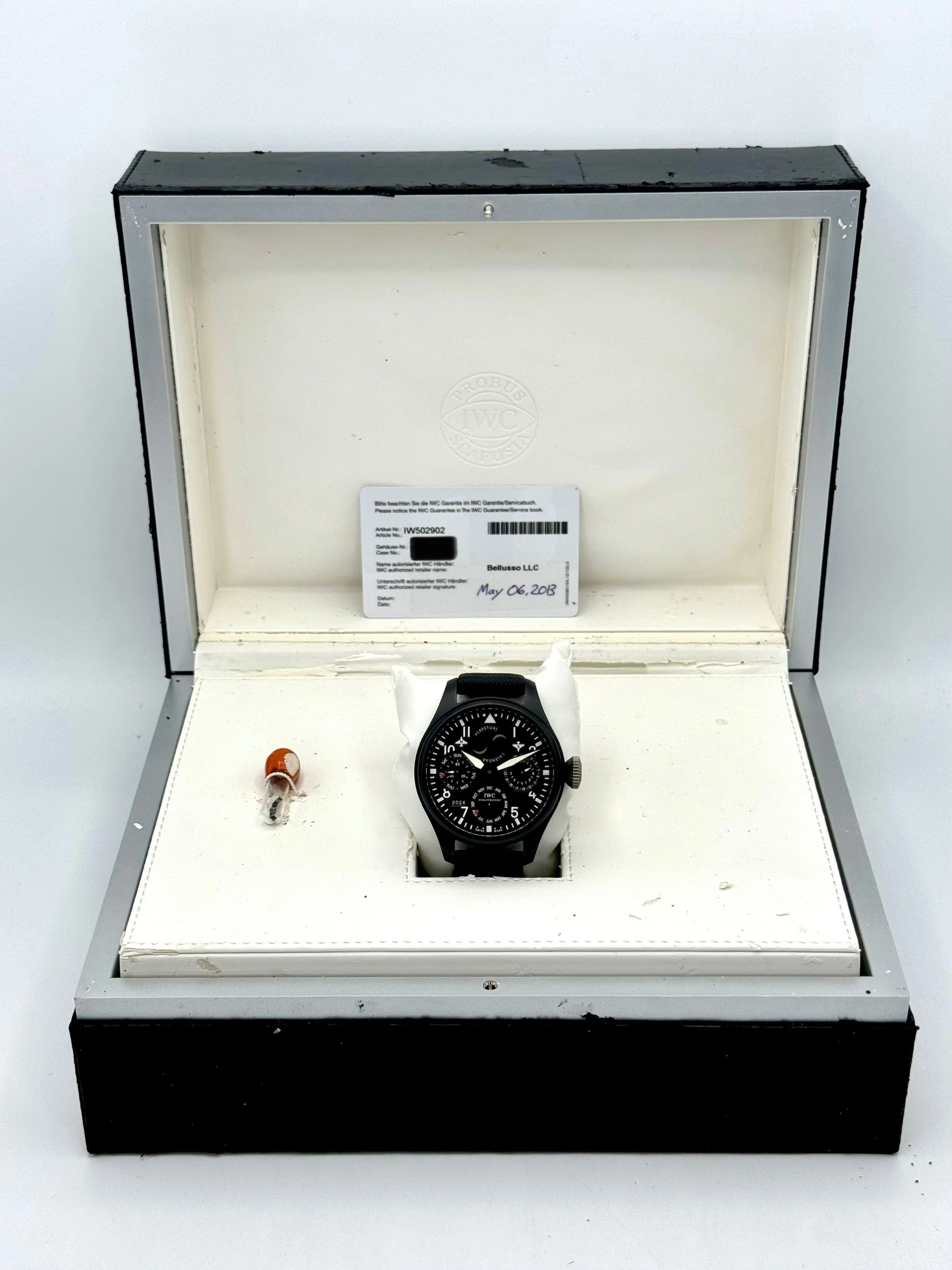 2013 IWC Top Gun Perpetual Calendar Big Pilot 48mm IW502902 Ceramic - Image 11