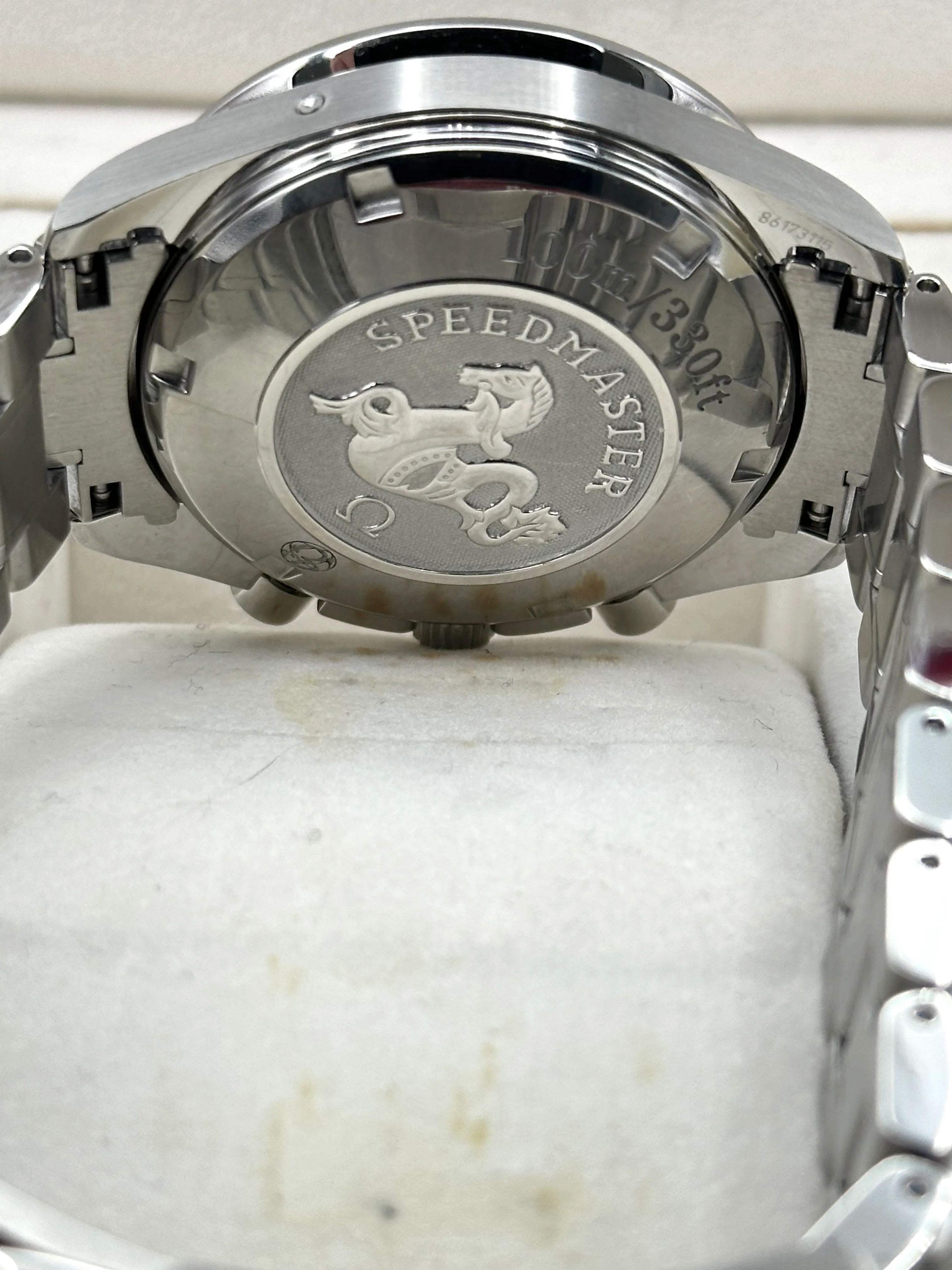 2013 Omega Speedmaster Date 40mm 323.30.40.40.06.001 Grey Dial - Image 11