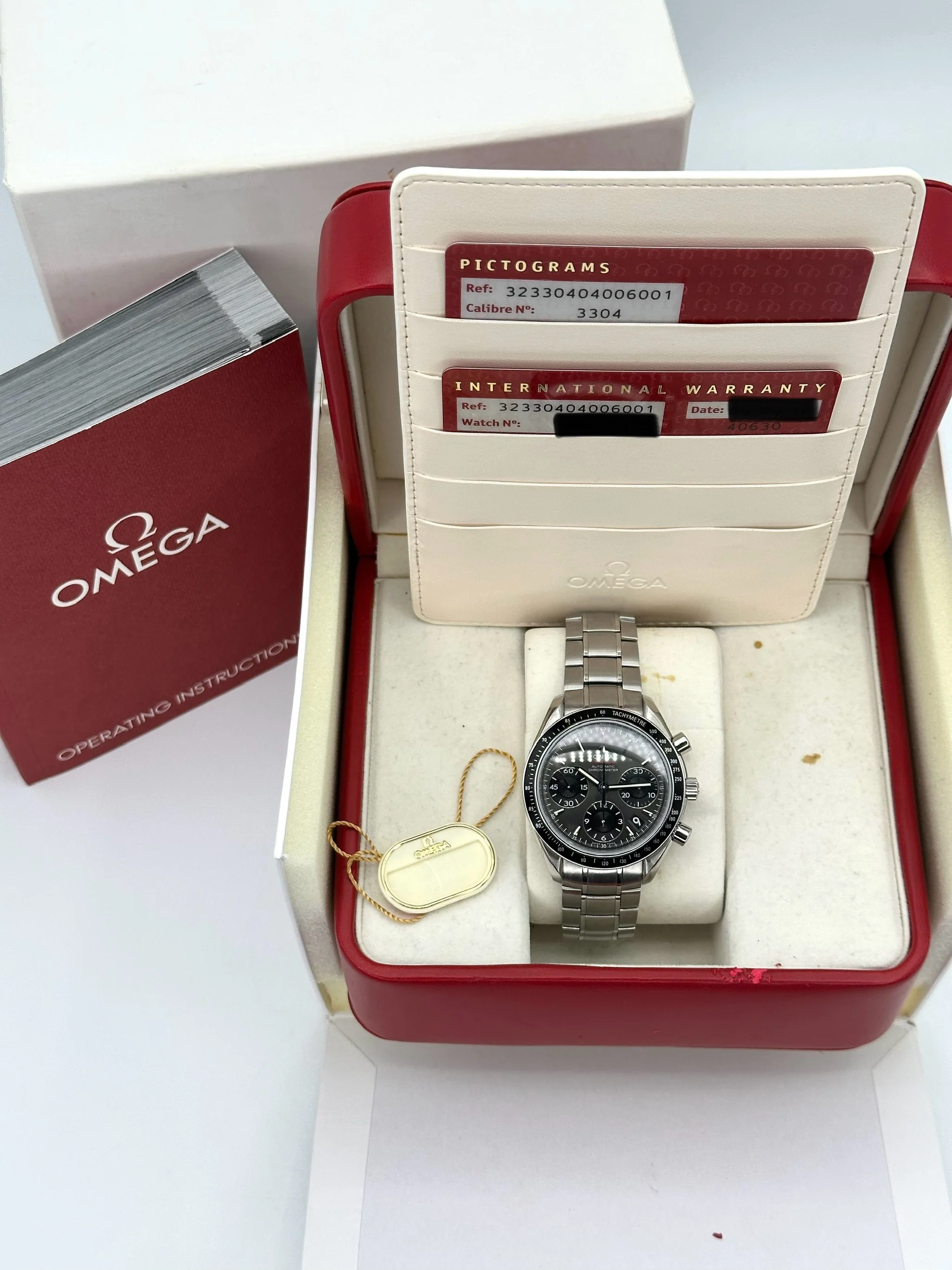 2013 Omega Speedmaster Date 40mm 323.30.40.40.06.001 Grey Dial - Image 12