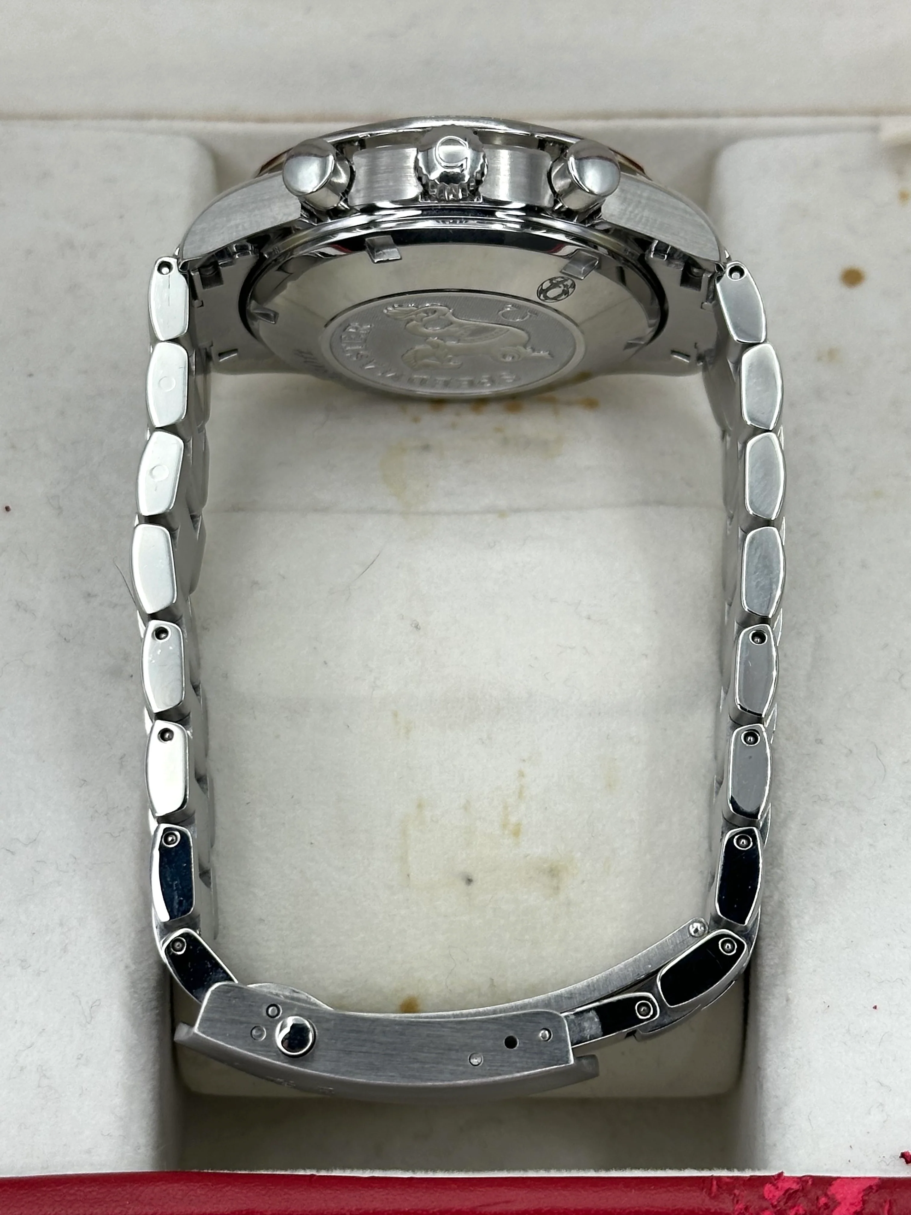 2013 Omega Speedmaster Date 40mm 323.30.40.40.06.001 Grey Dial - Image 9