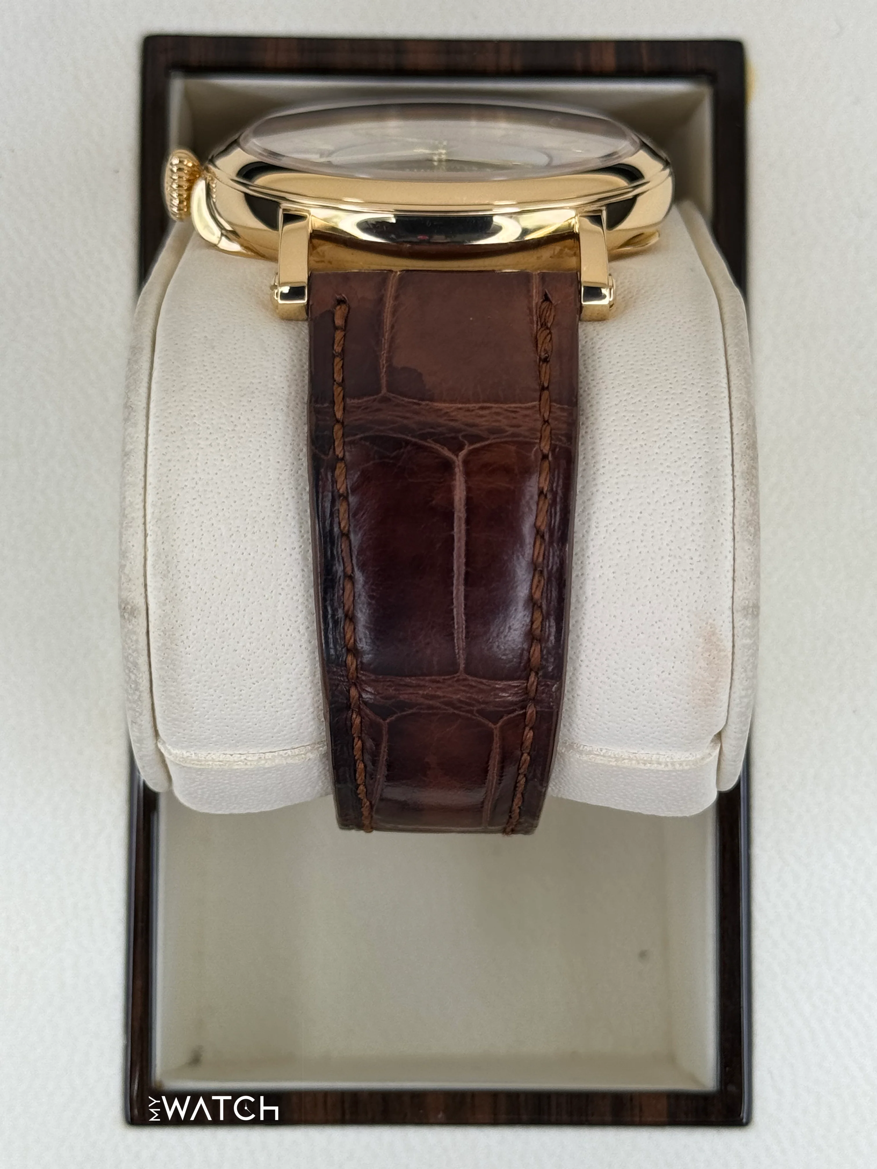 2013 Patek Philippe Calatrava 38mm 5153J Yellow Gold Silver Dial - Image 4
