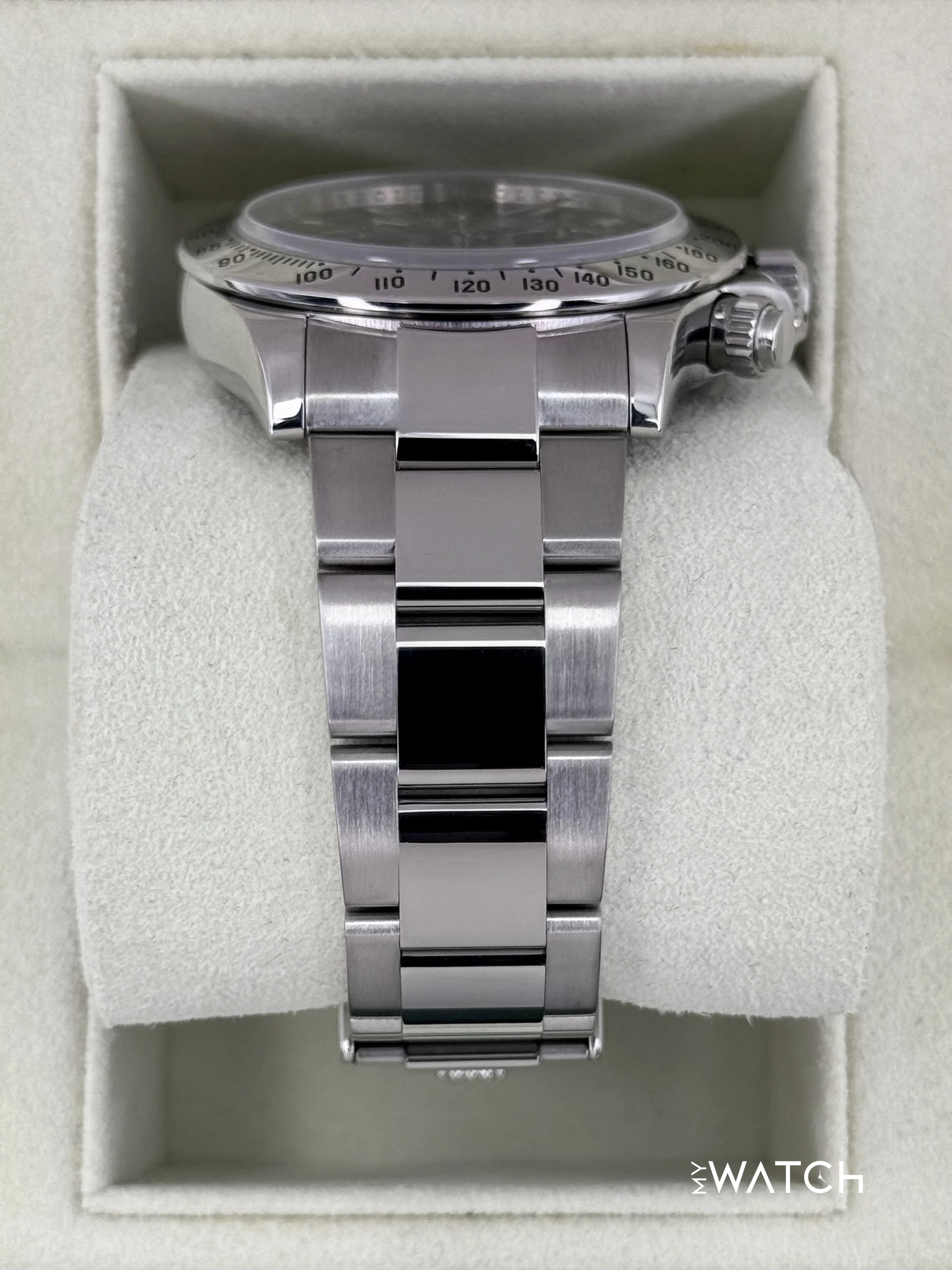 2013 Rolex Daytona 40mm 116520 Stainless Steel Black APH Dial - Image 3