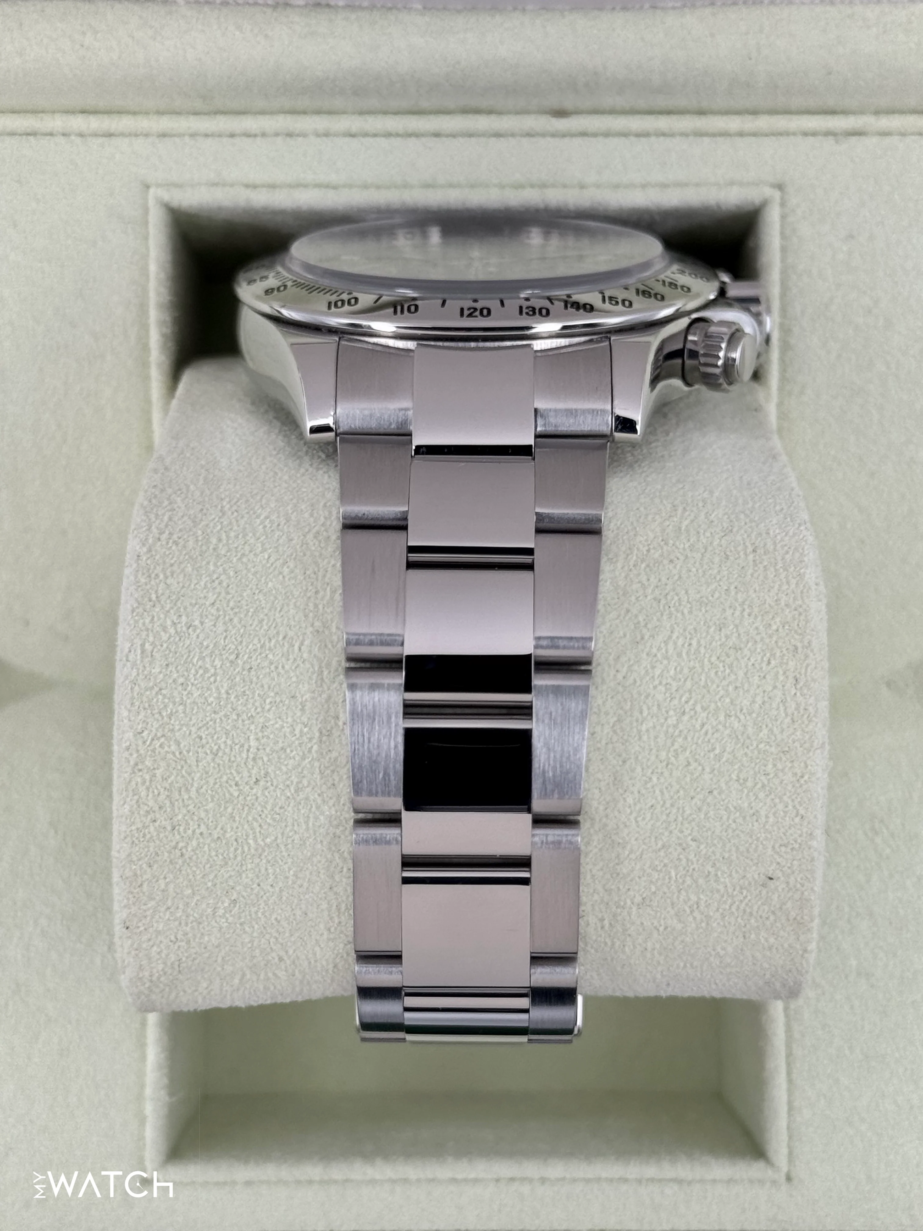 2013 Rolex Daytona 40mm 116520 Stainless Steel Black Dial - Image 3