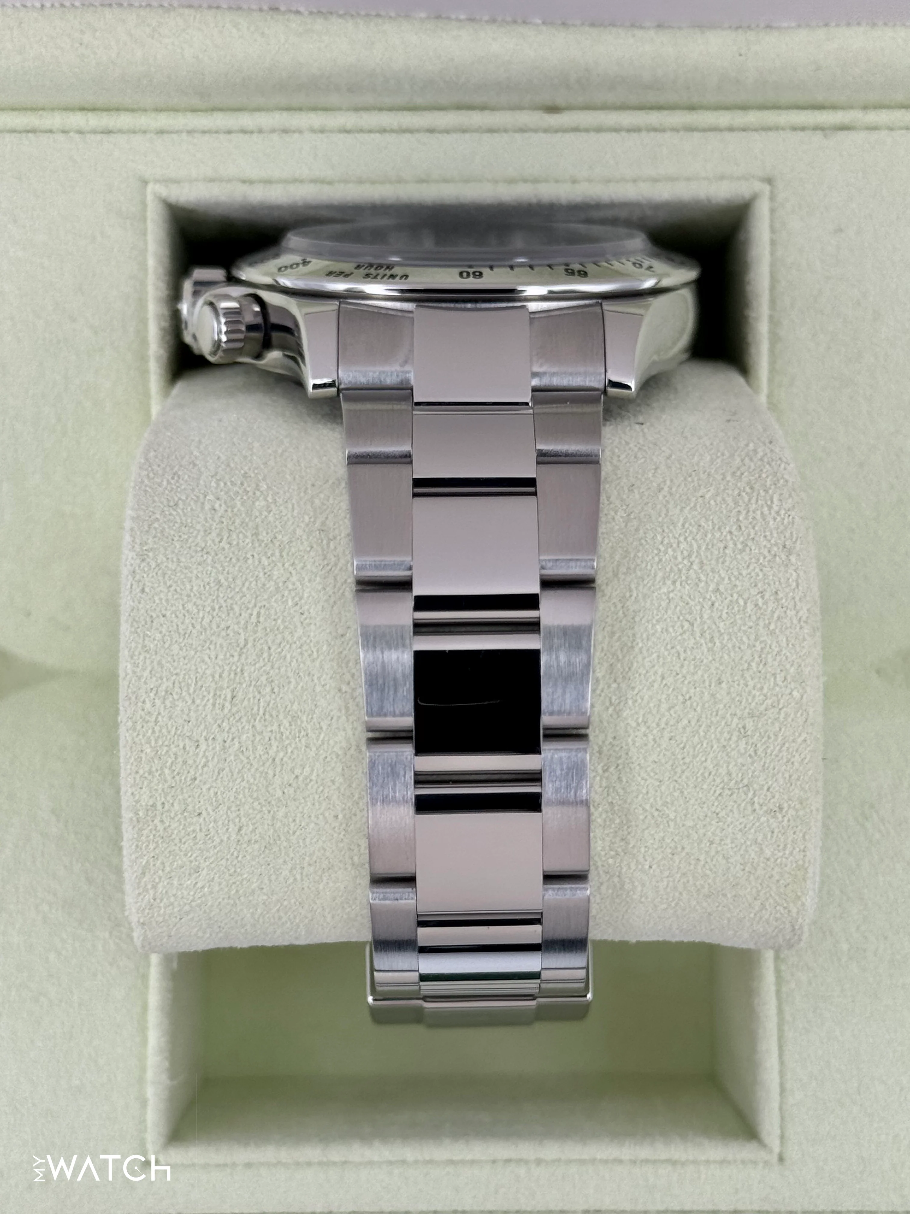 2013 Rolex Daytona 40mm 116520 Stainless Steel Black Dial - Image 4