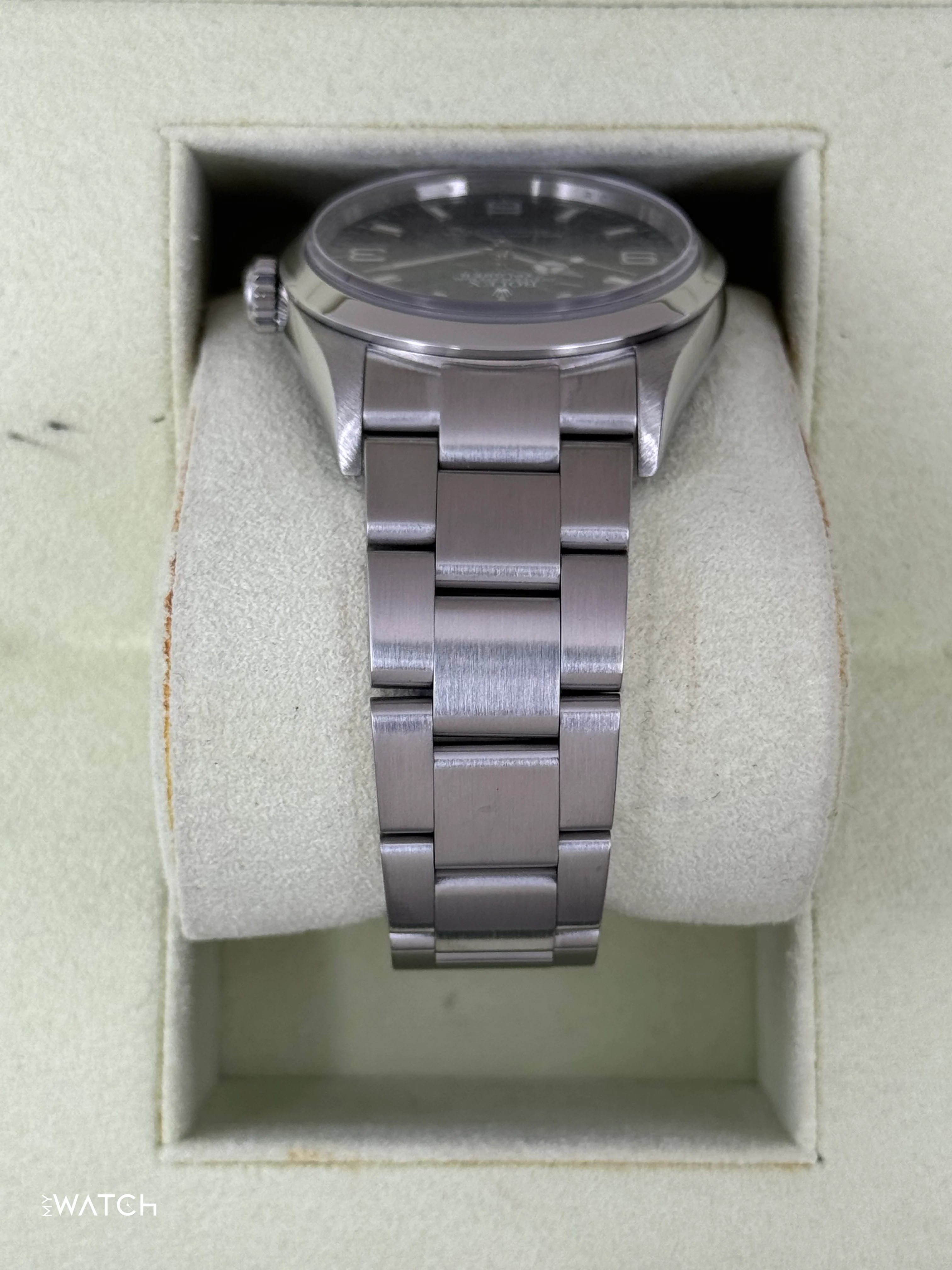 2013 Rolex Explorer 36mm 114270 Stainless Steel Black Dial - Image 4