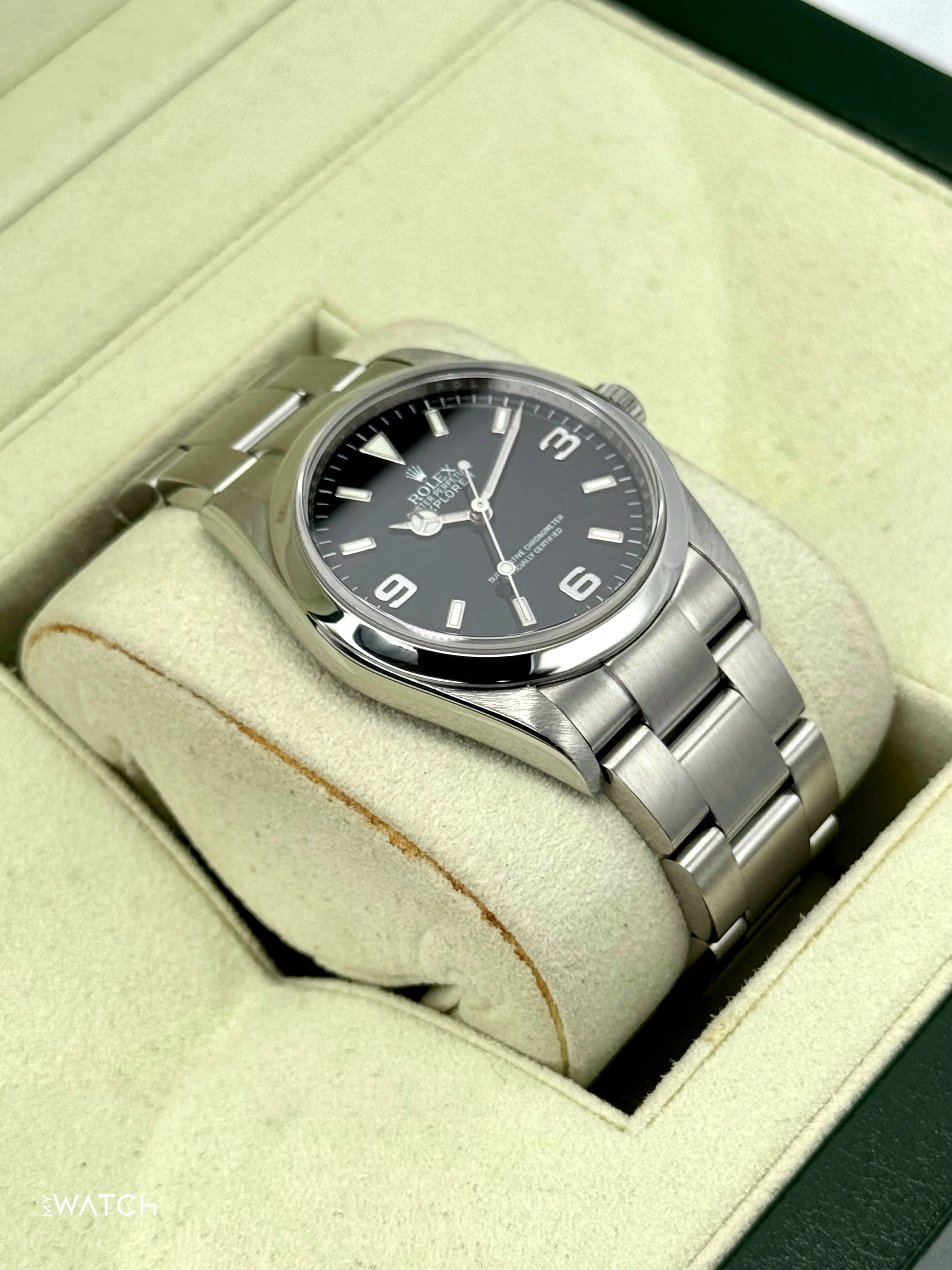 2013 Rolex Explorer 36mm 114270 Stainless Steel Black Dial - Image 5
