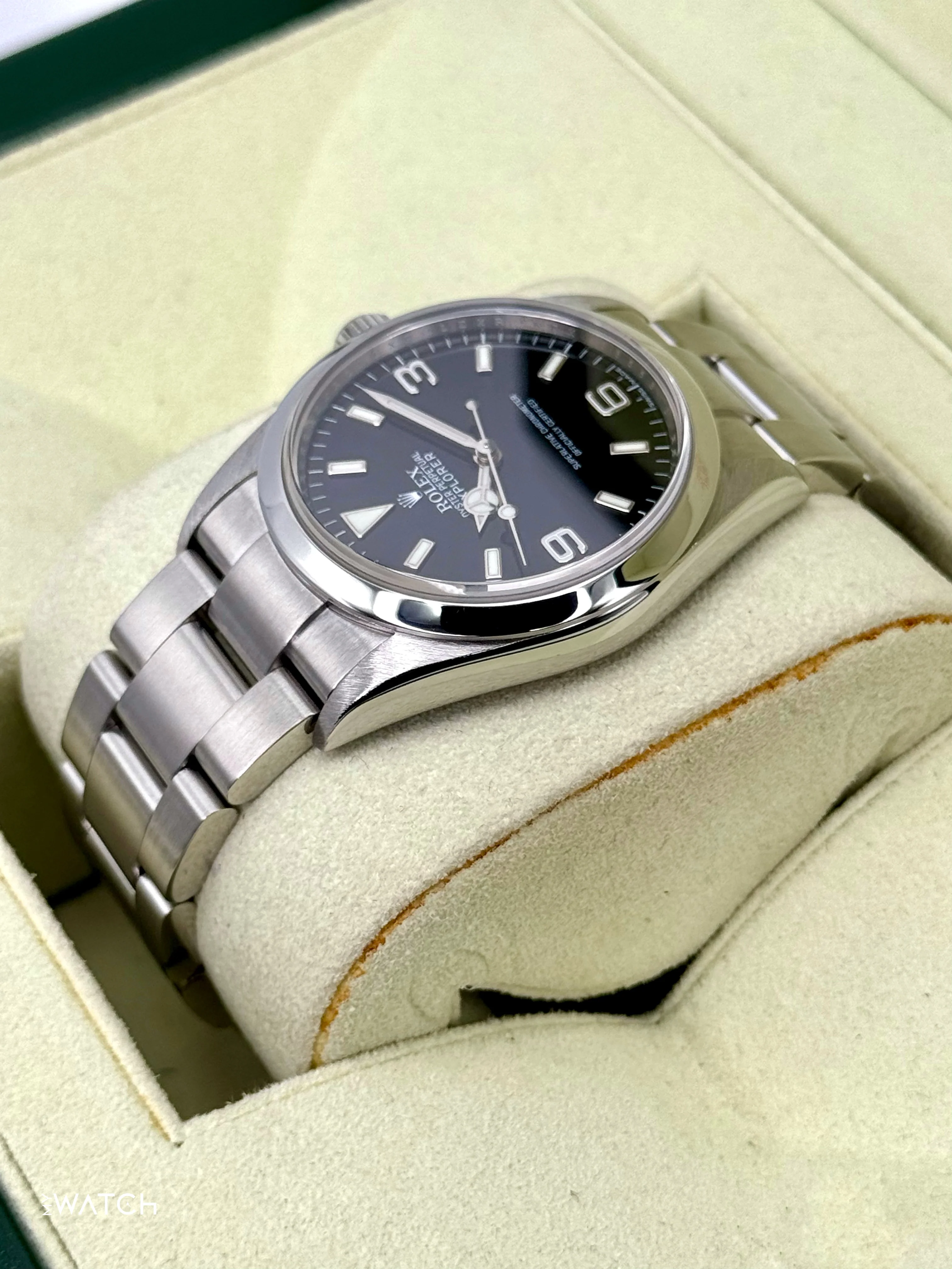 2013 Rolex Explorer 36mm 114270 Stainless Steel Black Dial - Image 7